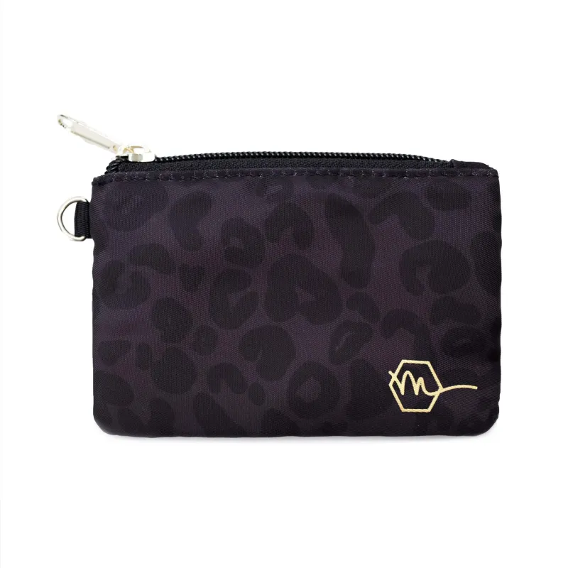 Sport Wallet - Grey Leopard made by Maven Thread
