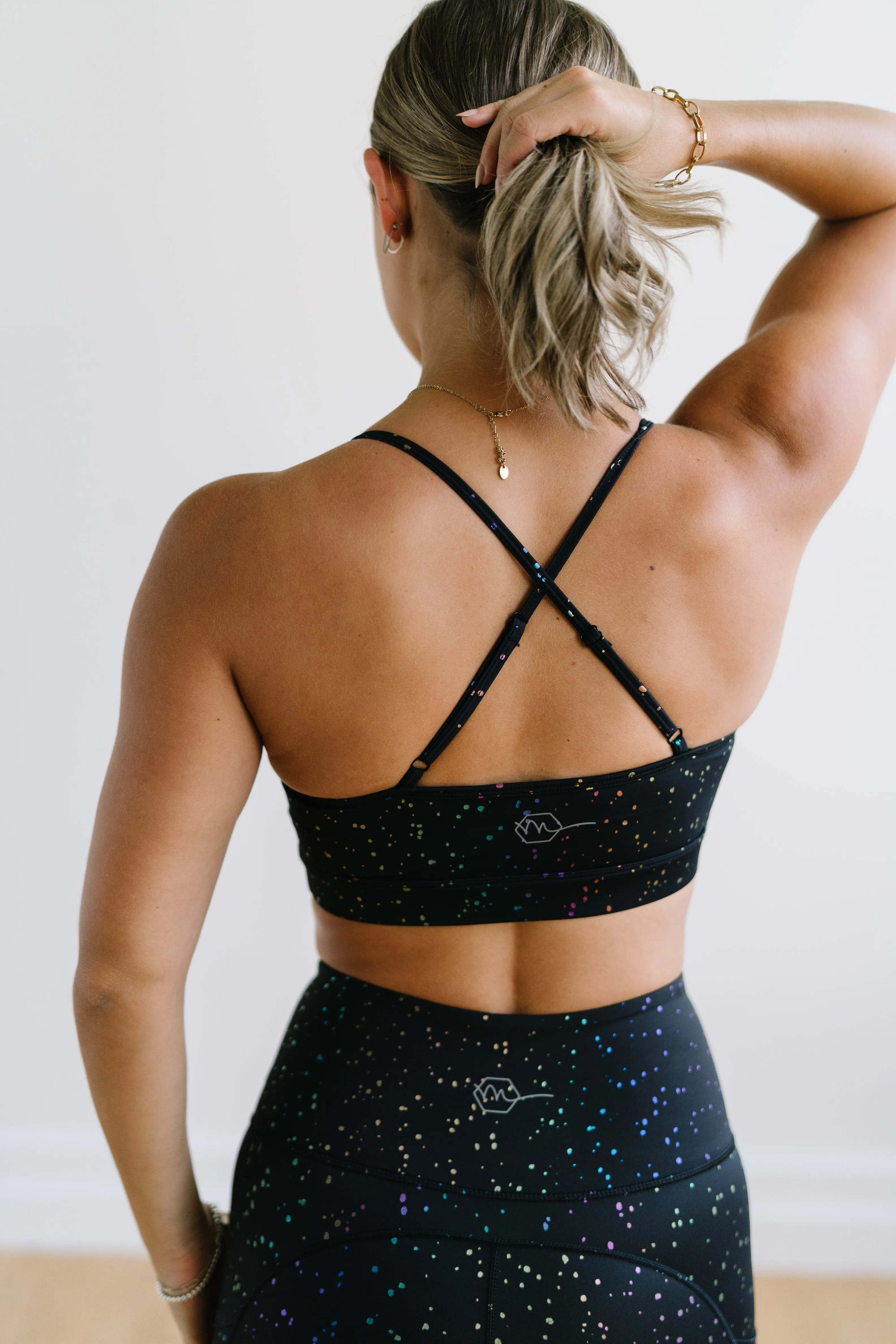 Confidence Sports Bra - Rainbow Foil | MT SPORT sold by Maven Thread product image thumbnail 4