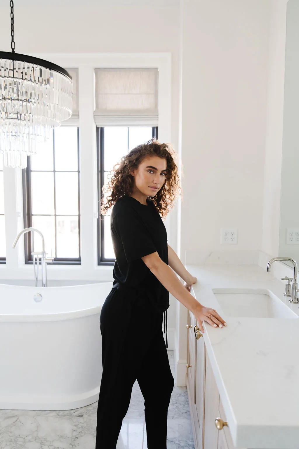 Lounge Premium Pajama Pants - Black sold by Maven Thread product image thumbnail 5