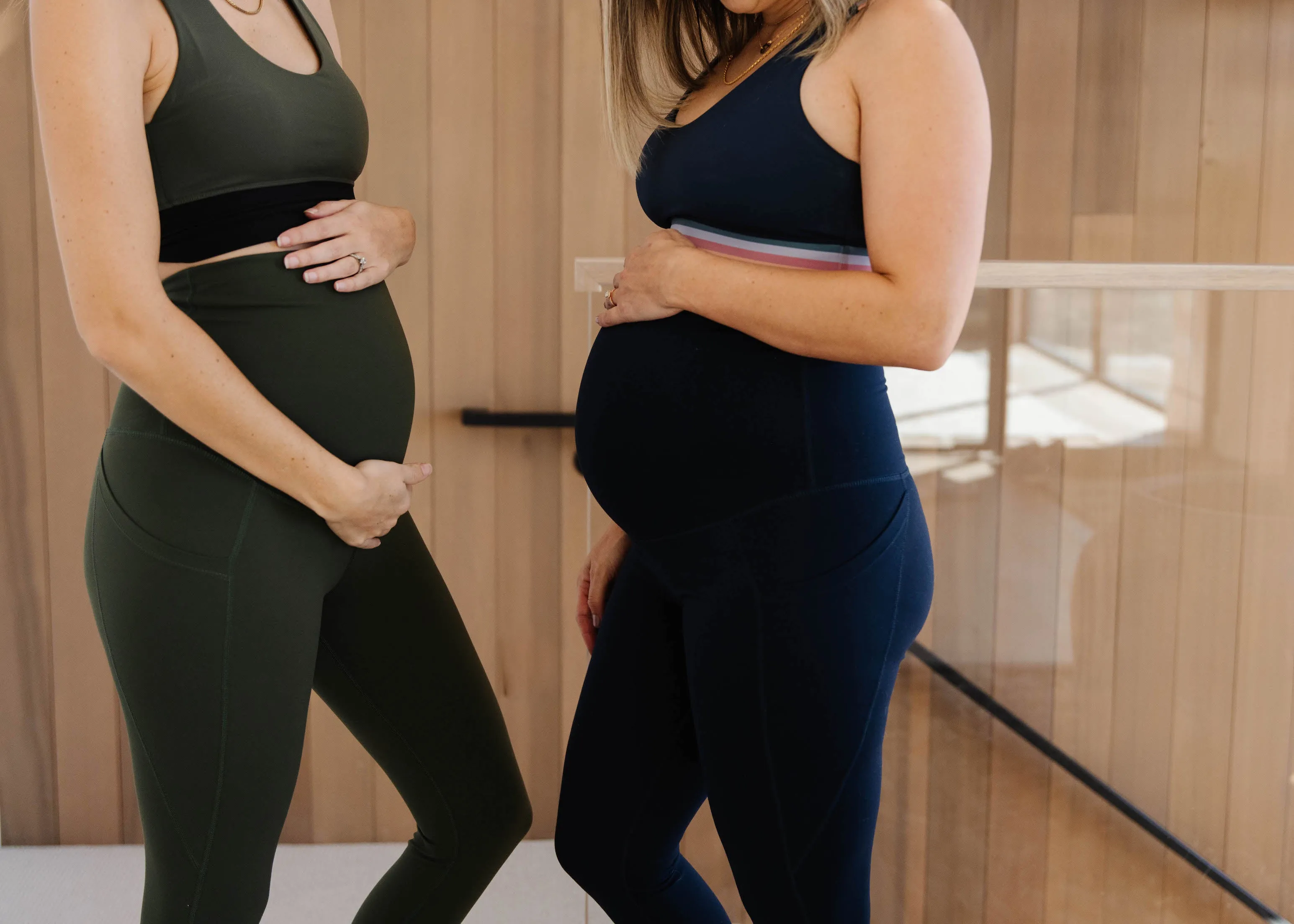 Maternity Leggings - Olive | MT LUXE sold by Maven Thread product image thumbnail 3
