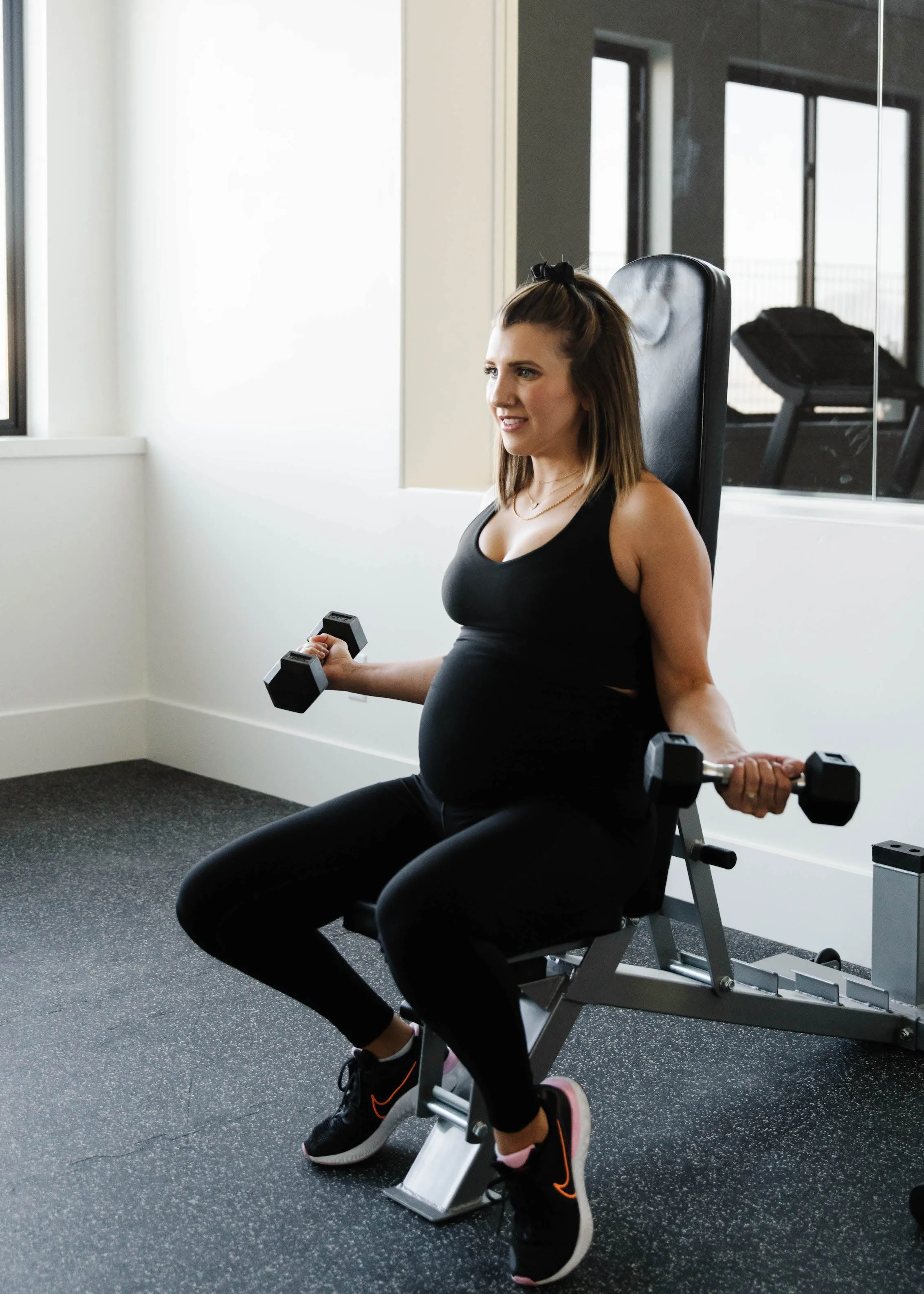 Maternity Leggings - Black | MT LUXE sold by Maven Thread product image thumbnail 5