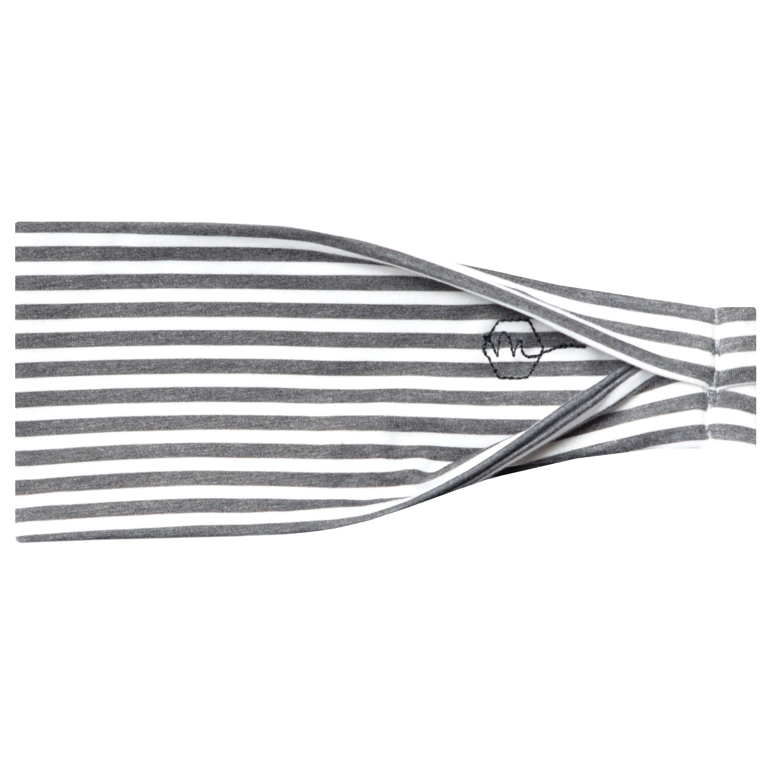B&W Stripe - 4'' Headband Single sold by Maven Thread