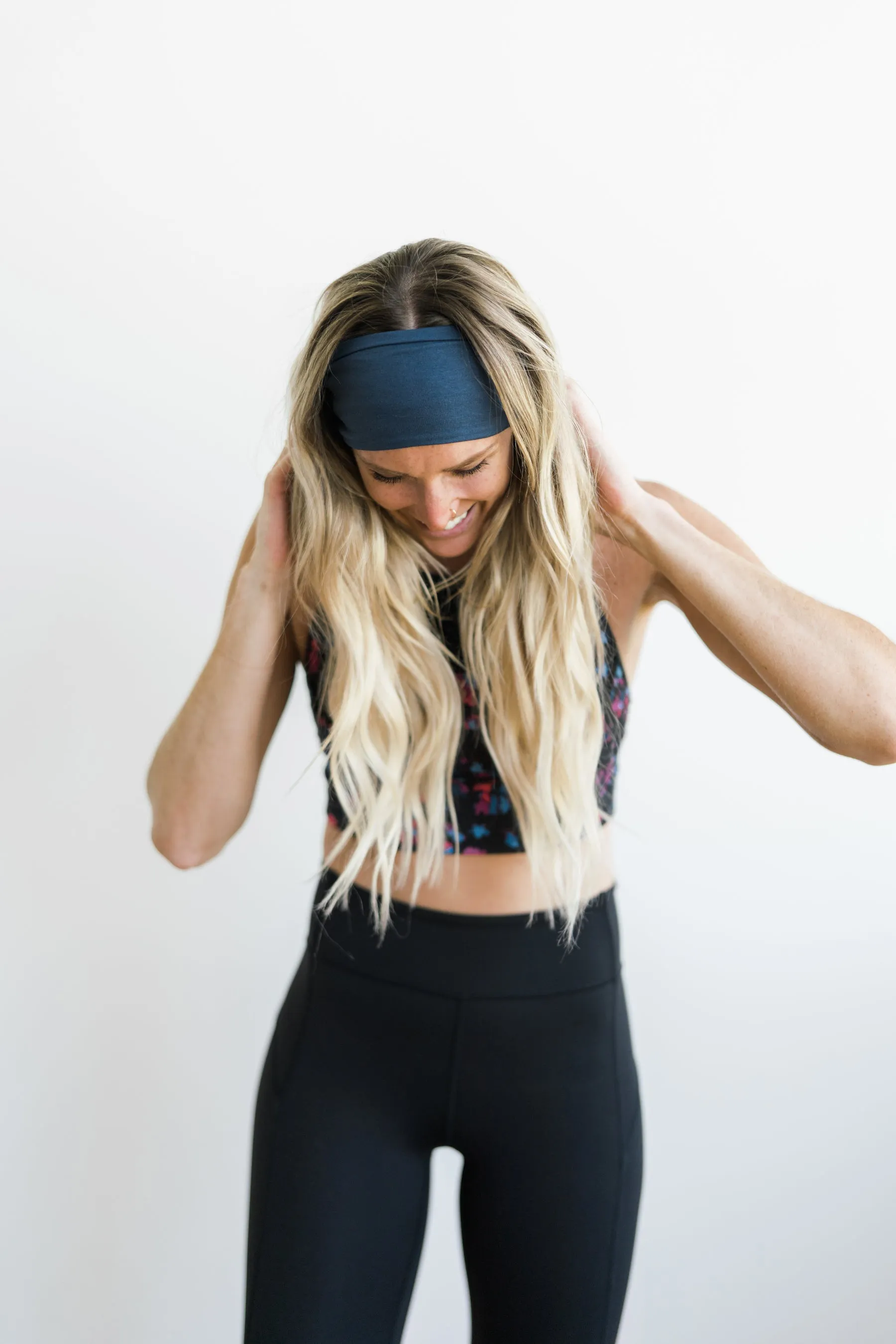 Navy - 4'' Headband Single sold by Maven Thread product image thumbnail 4