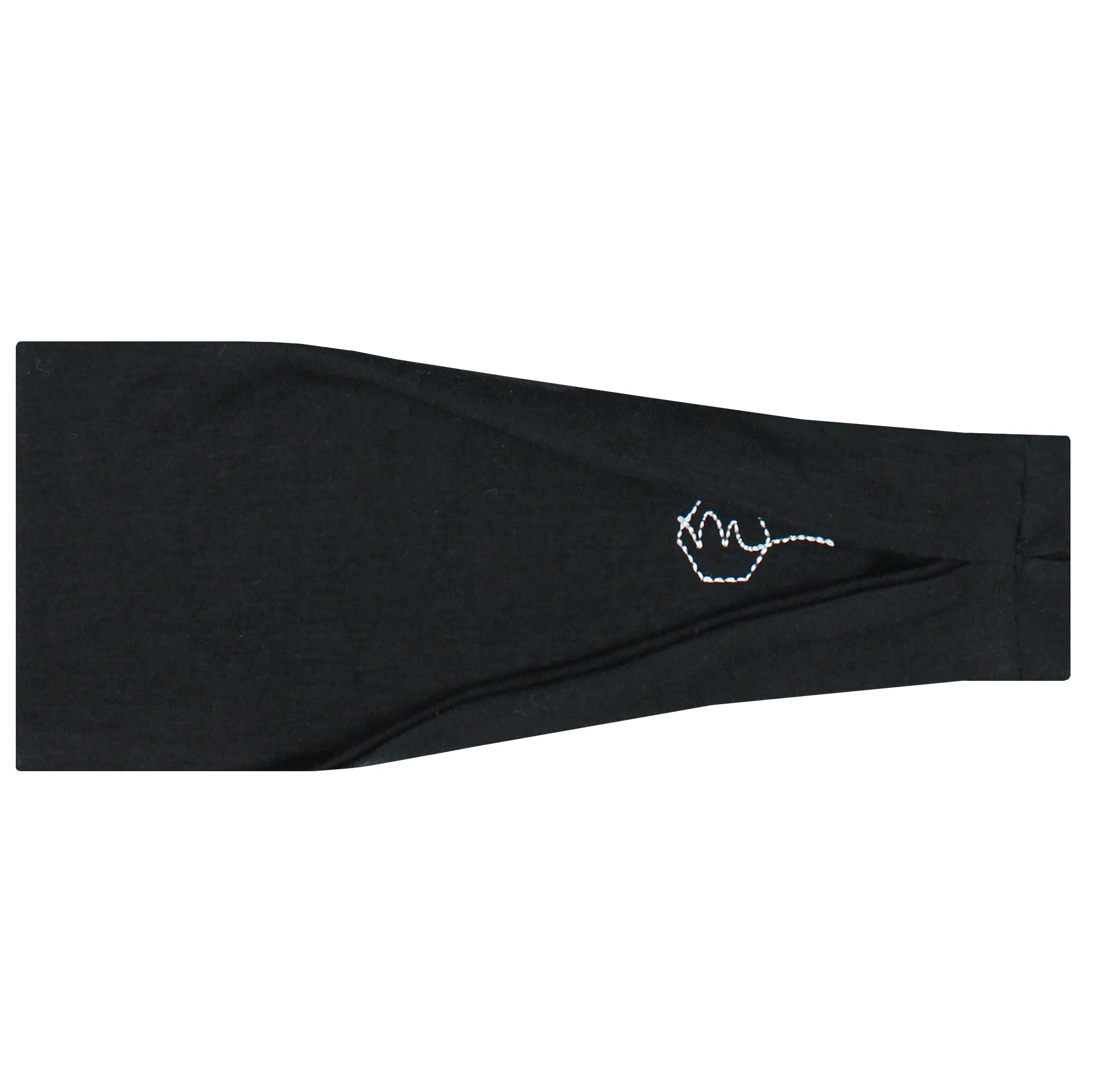 Black - 4'' Headband Single sold by Maven Thread