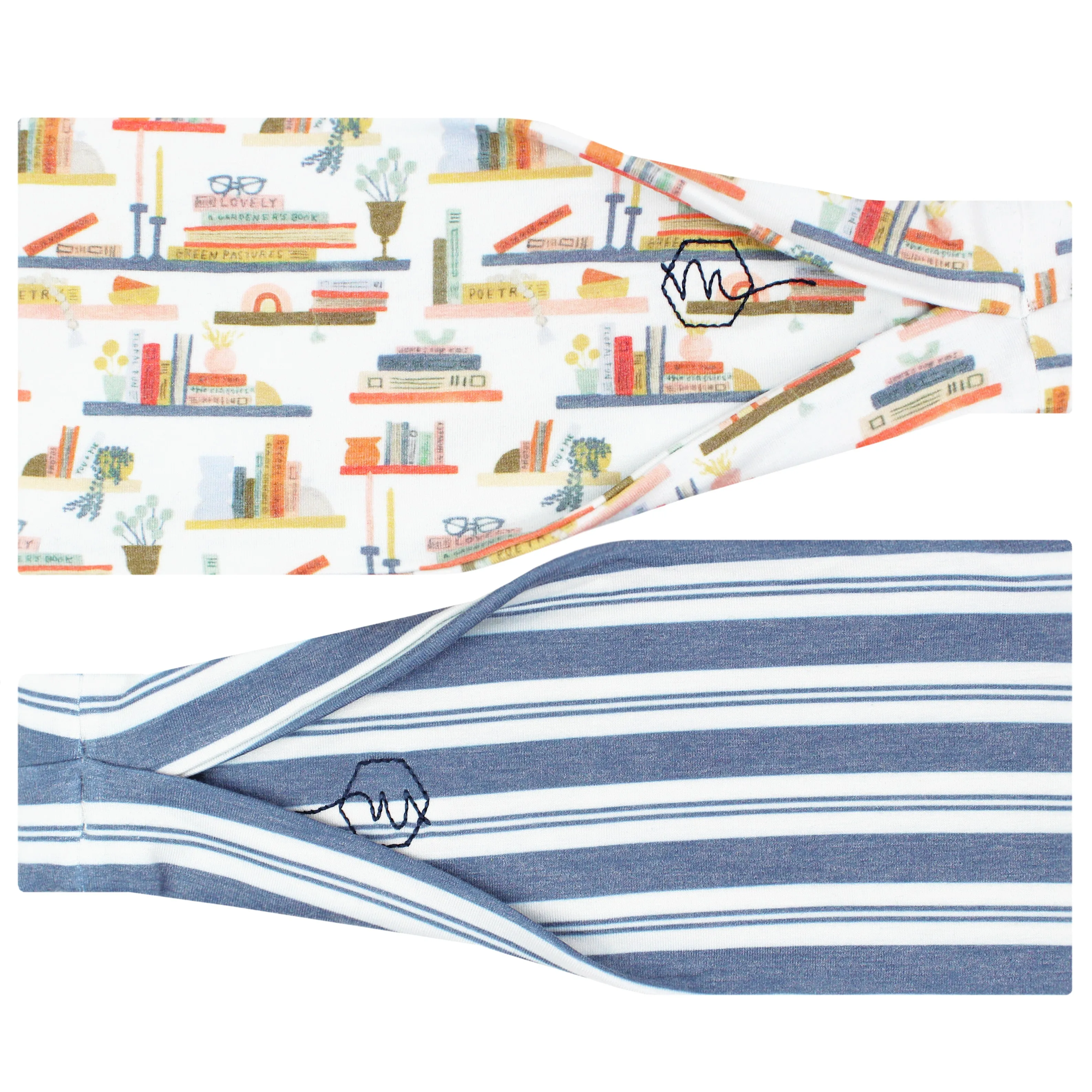 Book Lovers - 4'' Headband sold by Maven Thread