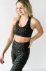 Inspire Leggings - Black w/Brown Leopard | MT SPORT sold by Maven Thread