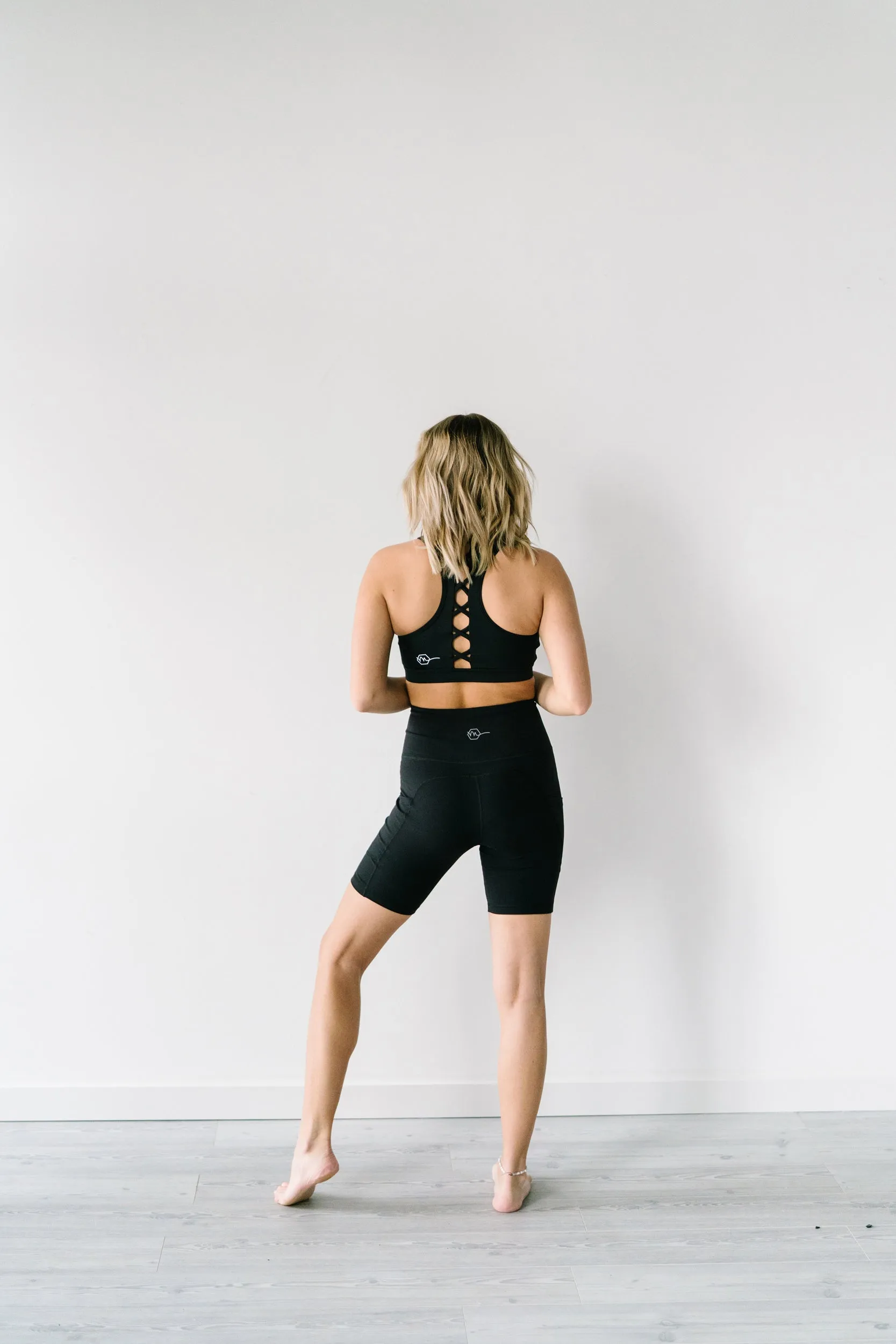 Biker Shorts - 8'' - Black | MT LUXE sold by Maven Thread product image thumbnail 2