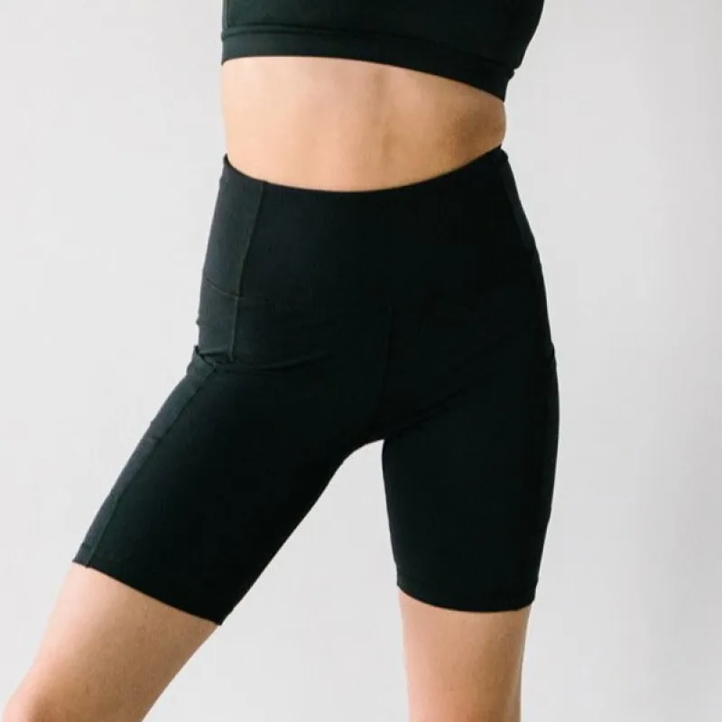 Biker Shorts - 8'' - Black | MT LUXE sold by Maven Thread