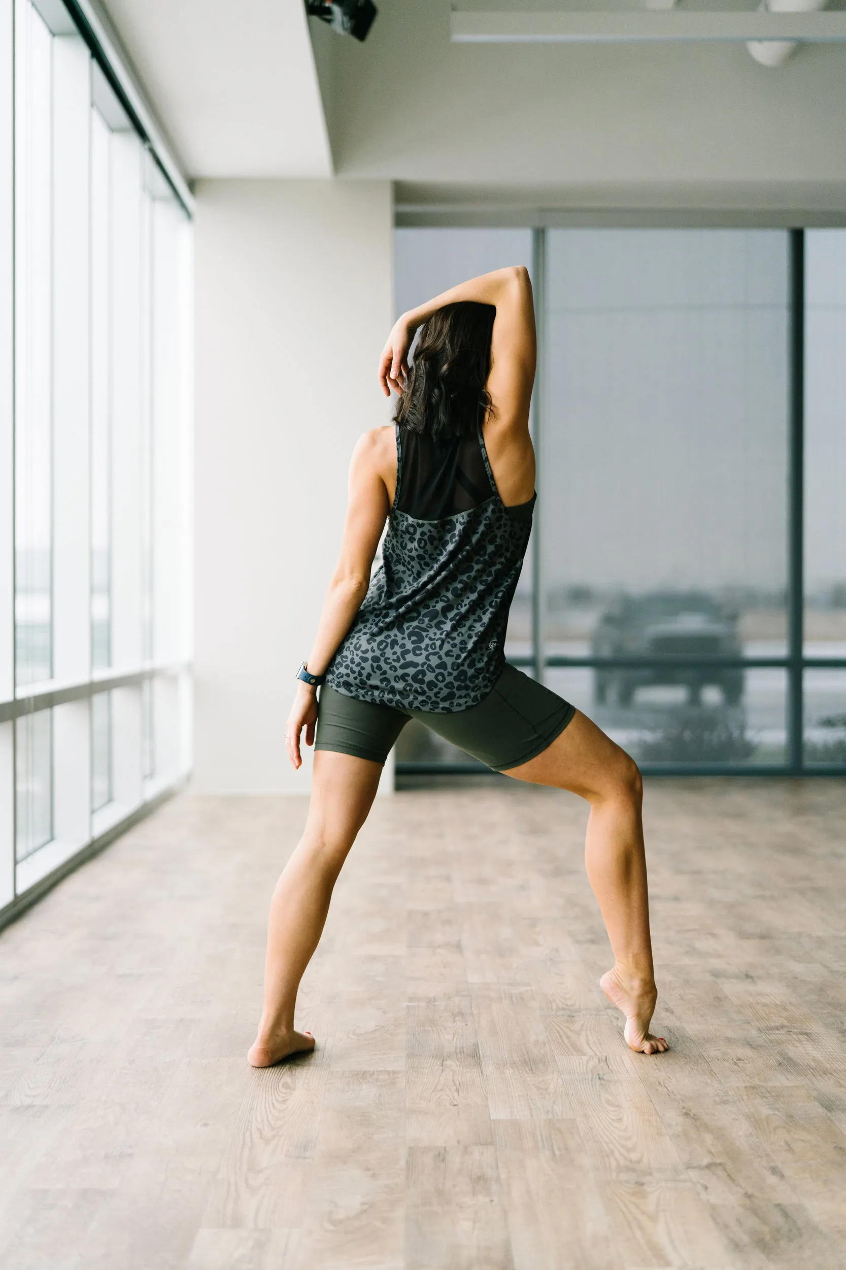 Biker Shorts - 6'' - Olive Green | MT LUXE sold by Maven Thread product image thumbnail 2