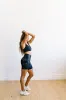 Biker Shorts - 6'' - Black Tie Dye | MT LUXE sold by Maven Thread