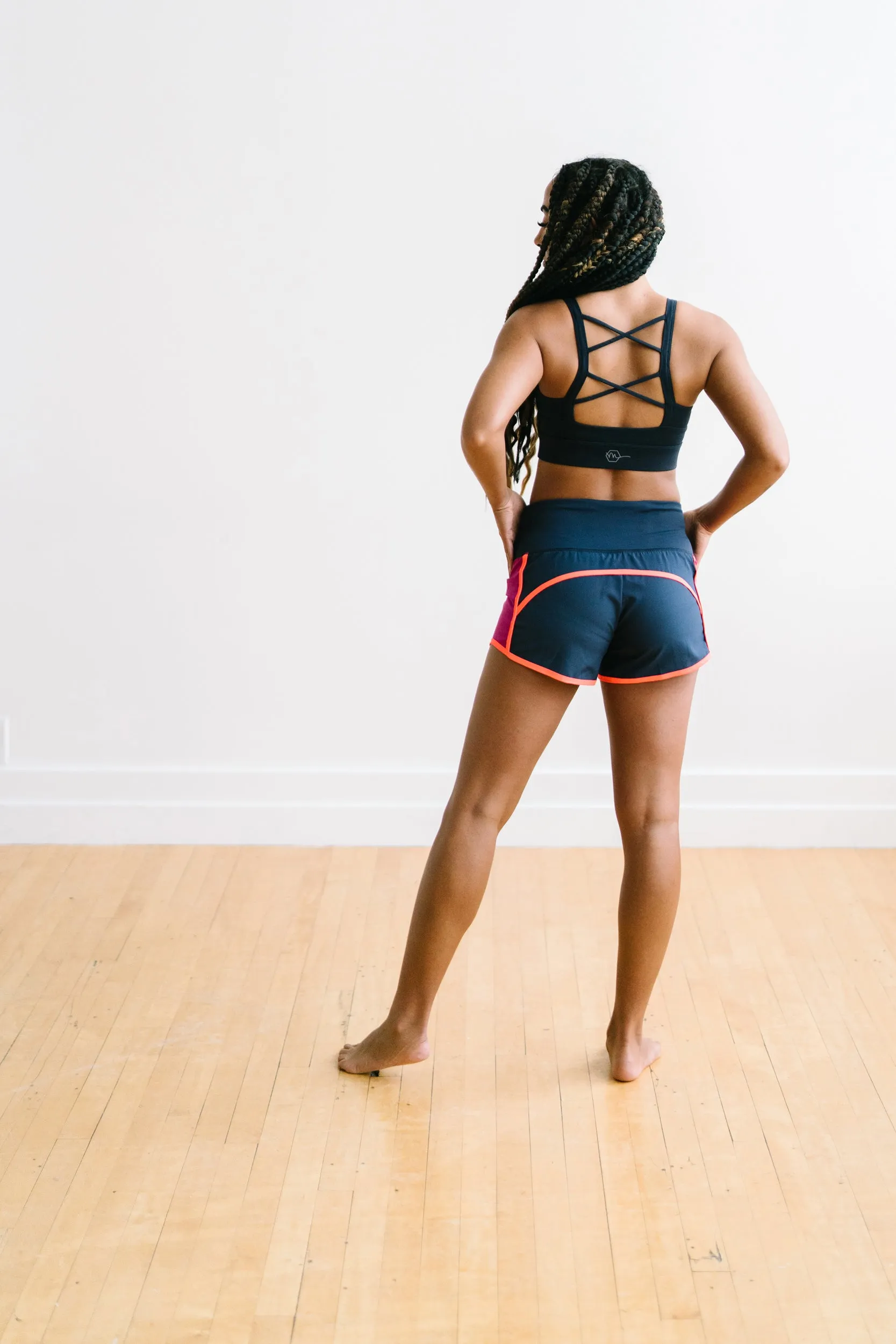 Elite Shorts - 3.5'' - Navy Colorblock sold by Maven Thread product image thumbnail 2