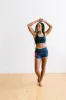 Elite Shorts - 3.5'' - Navy Colorblock sold by Maven Thread