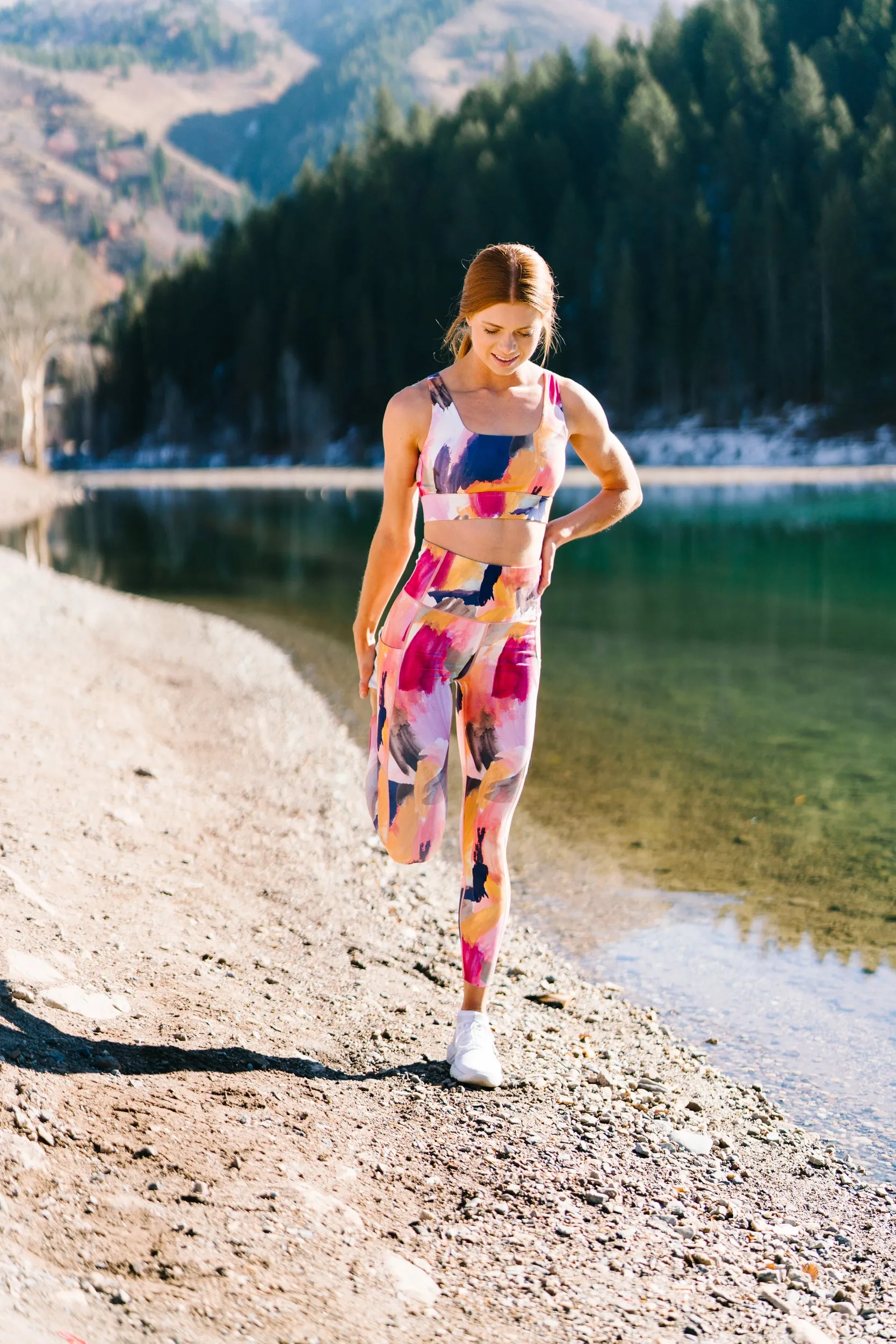 Focus Leggings - Serenity | MT LUXE sold by Maven Thread product image thumbnail 3