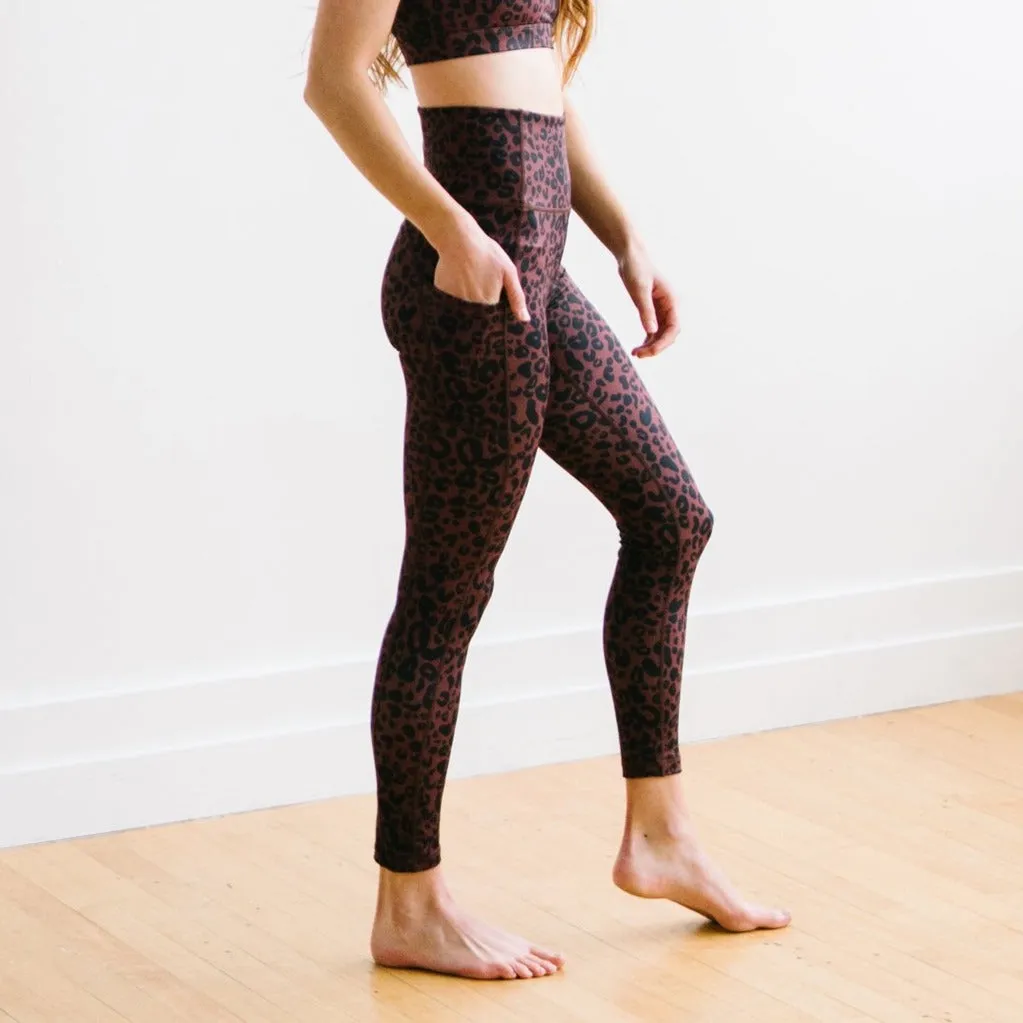 Inspire Leggings - Cheetah | MT SPORT sold by Maven Thread