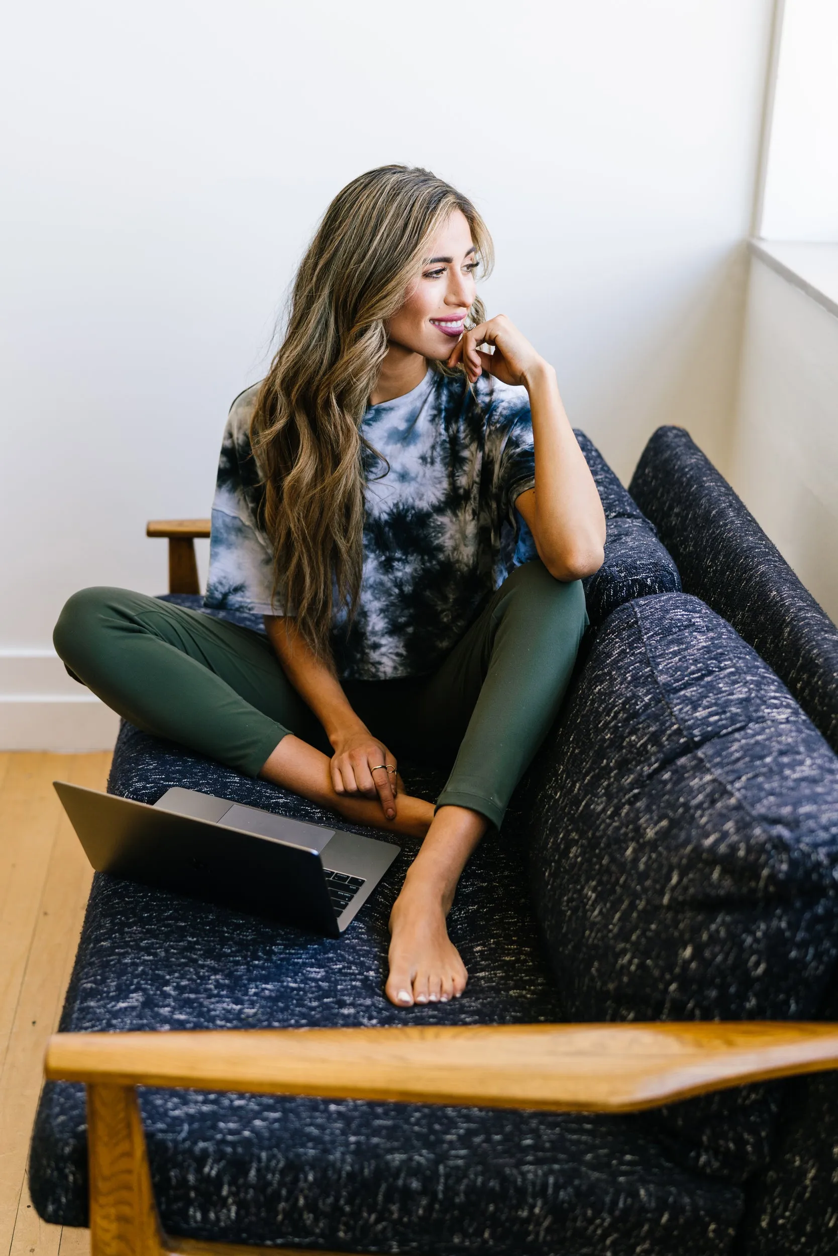 Work Hard Play Hard Trousers - Olive Green | MT LUXE sold by Maven Thread product image thumbnail 2