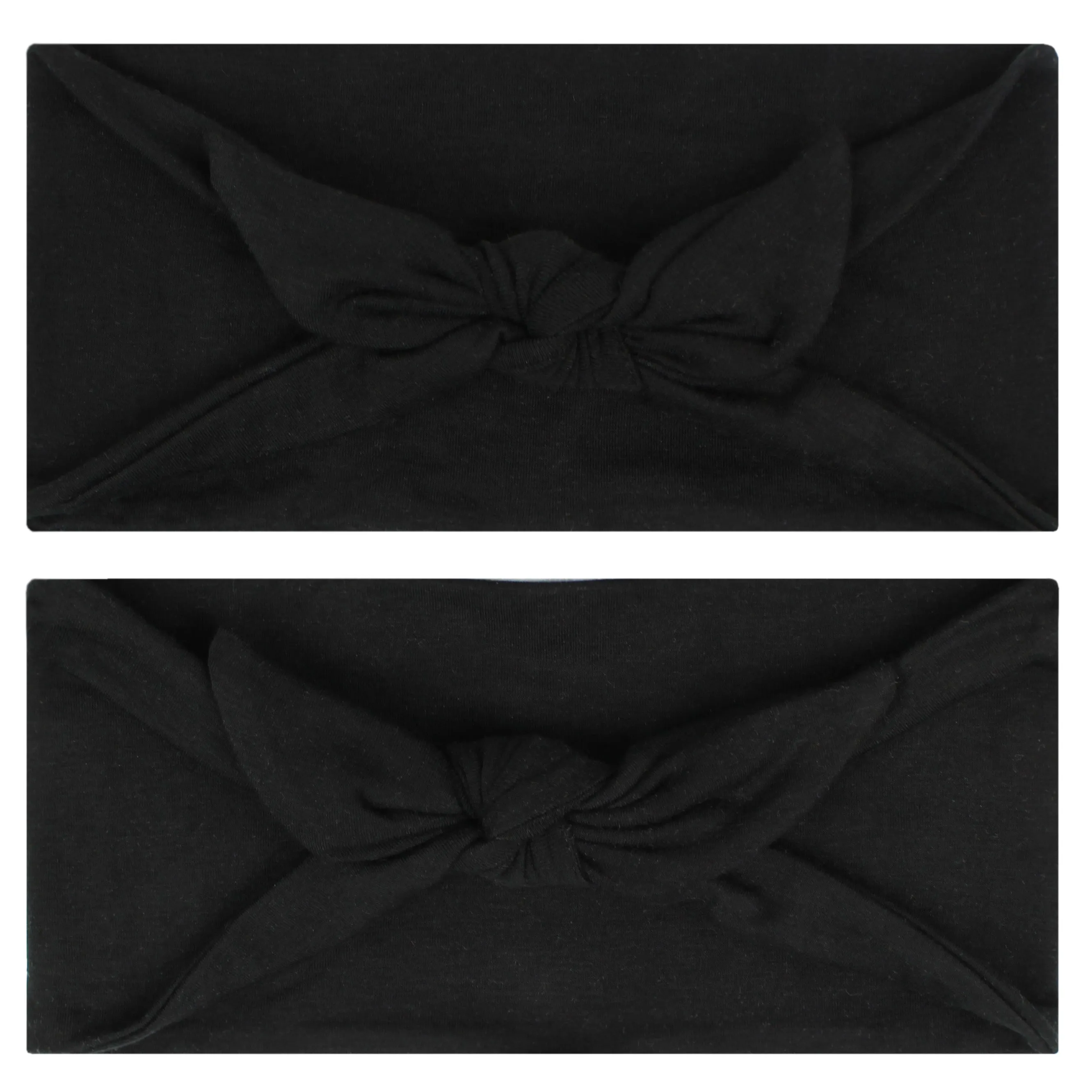 BLACK BASICS - 4'' Bow Headband sold by Maven Thread