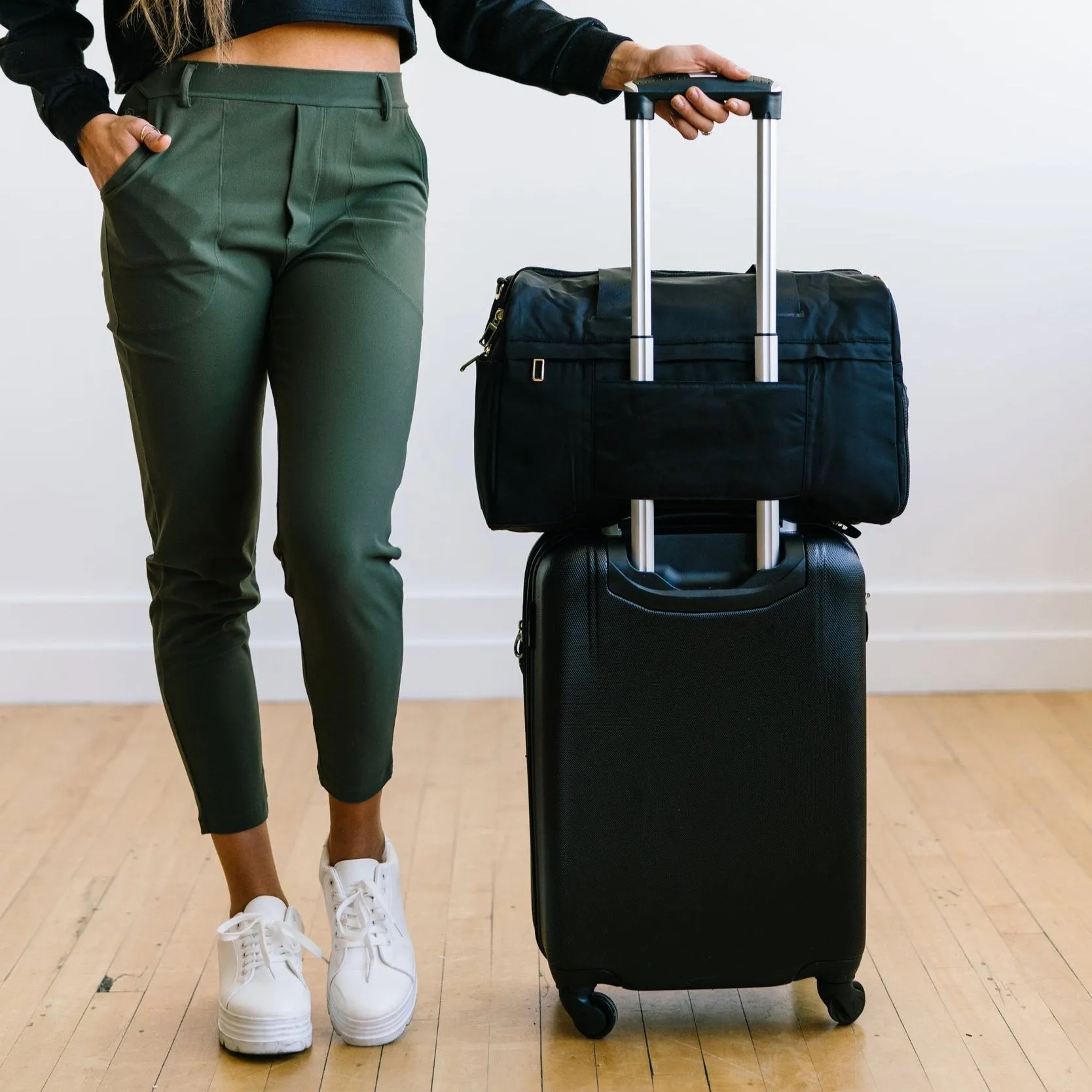 On the Go Duffel - Black sold by Maven Thread product image thumbnail 2