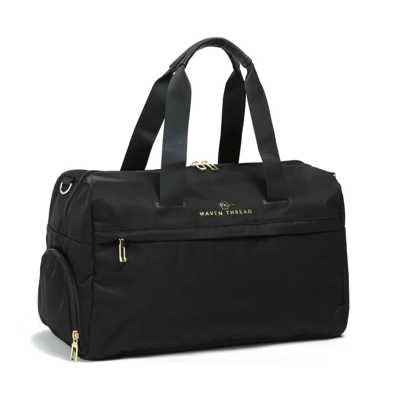 On the Go Duffel - Black sold by Maven Thread