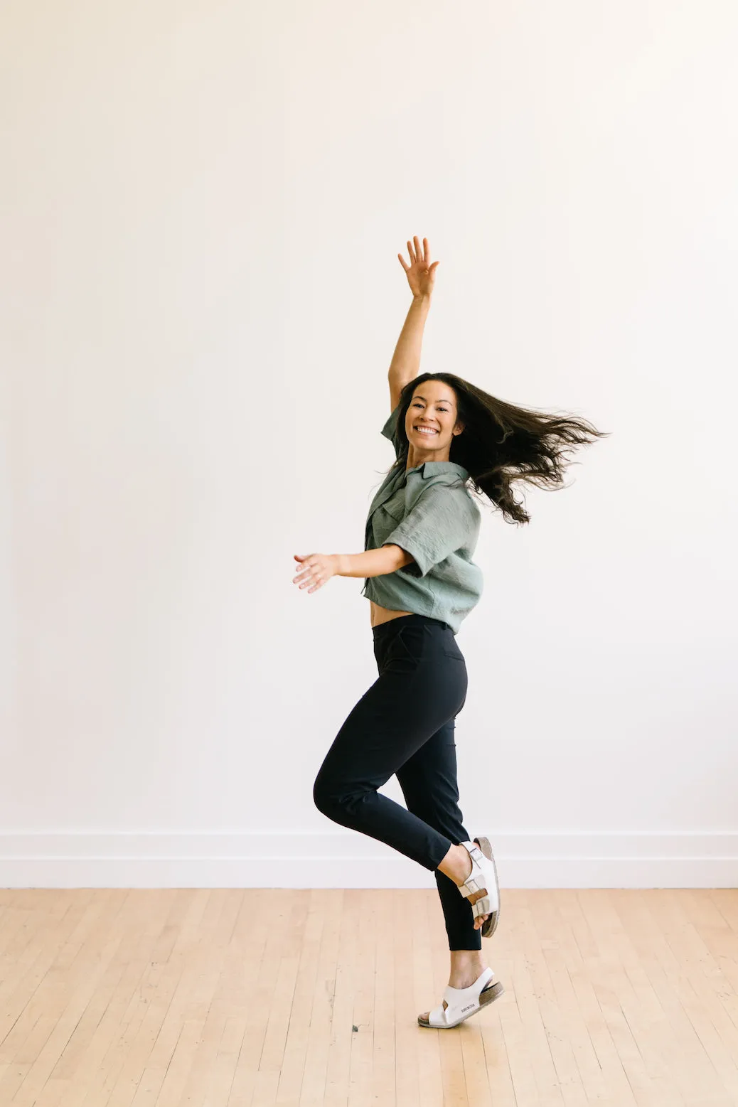 Work Hard Play Hard Trousers - Black | MT LUXE sold by Maven Thread product image thumbnail 5