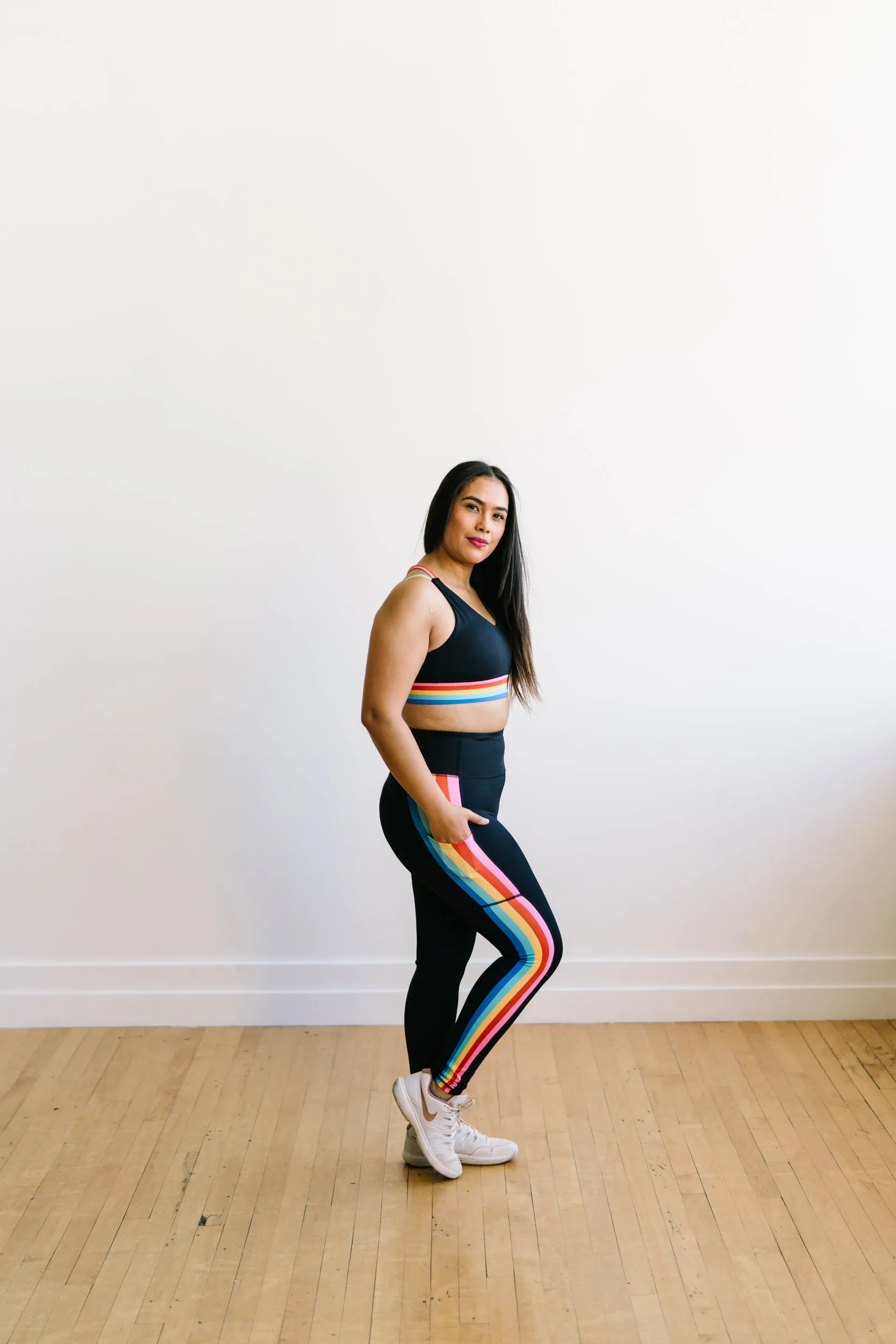 Inspire Leggings - Rainbow | MT SPORT sold by Maven Thread product image thumbnail 3