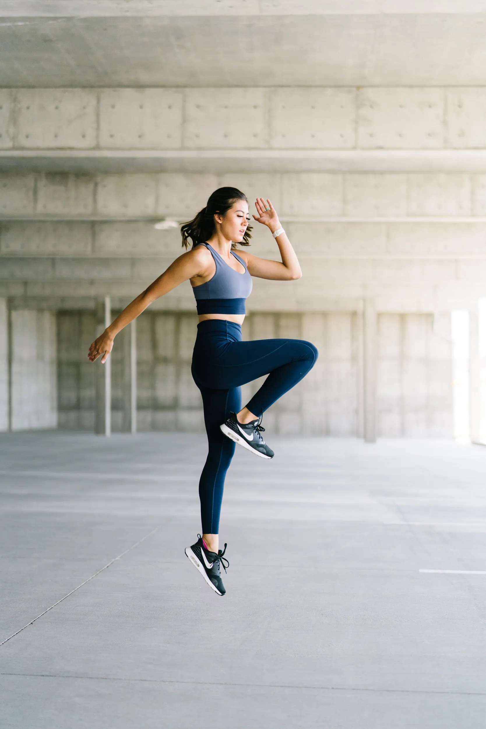 Focus Leggings - Navy | MT LUXE sold by Maven Thread product image thumbnail 4