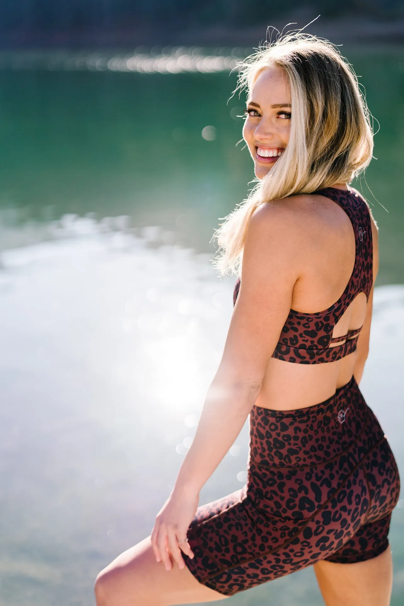 Power Sports Bra - Cheetah | MT SPORT sold by Maven Thread product image thumbnail 4