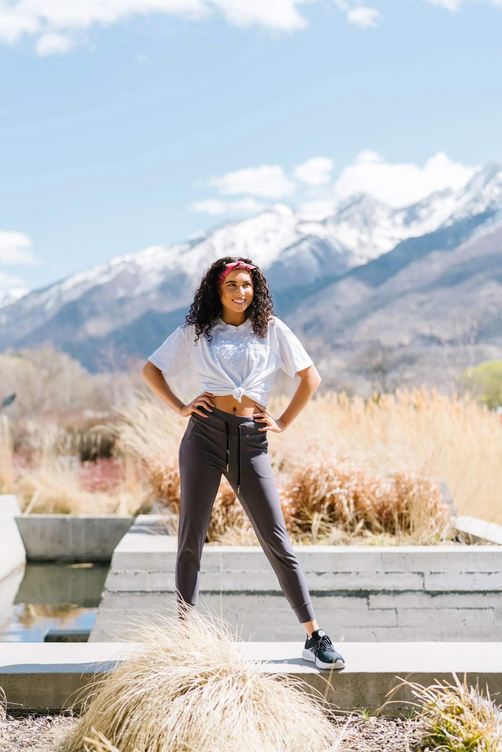 Warmup Joggers - Grey | MT LUXE sold by Maven Thread product image thumbnail 4