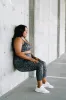 Capris - 20'' - Grey Leopard | MT SPORT sold by Maven Thread