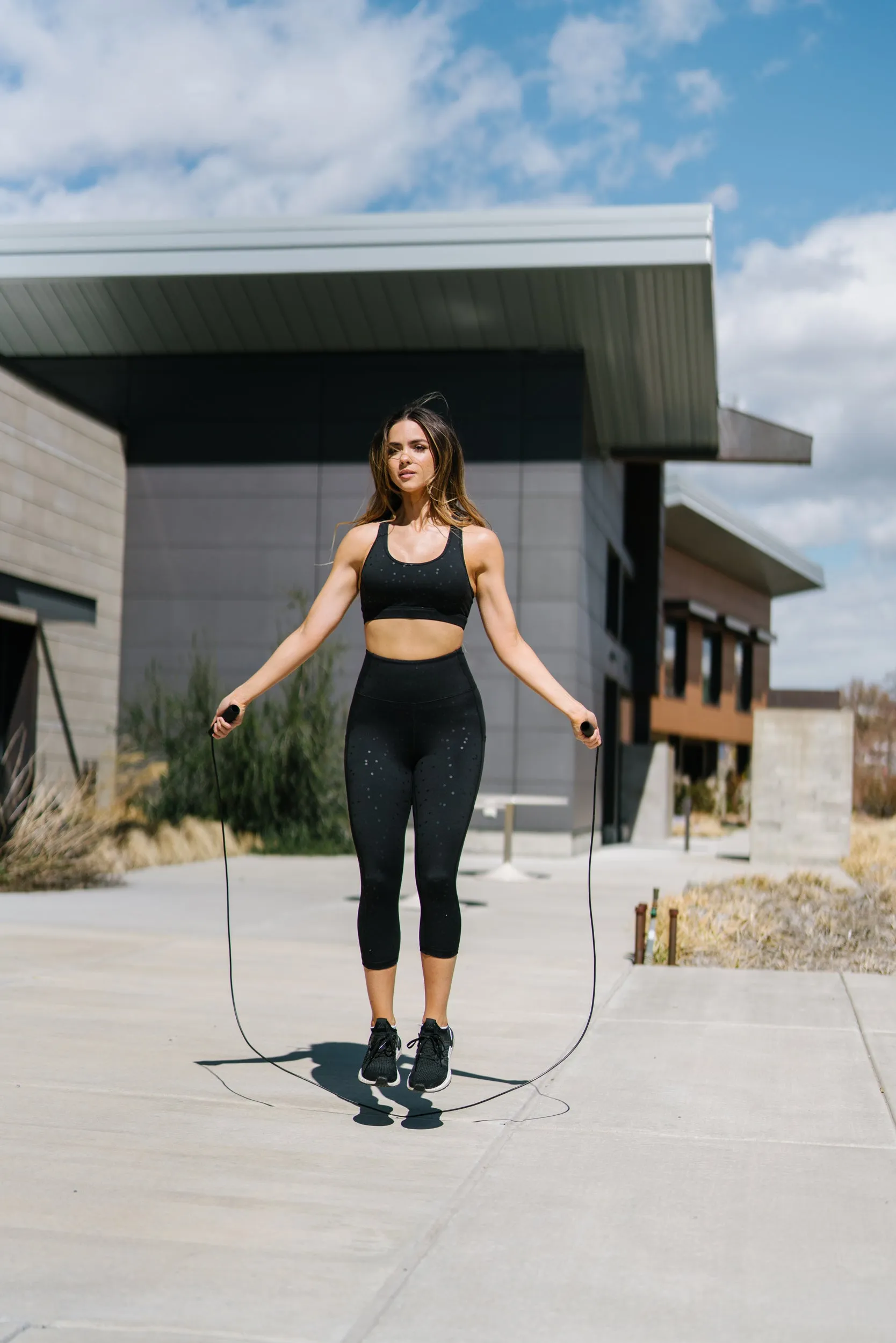 Courage Sports Bra - Black Dots | MT SPORT sold by Maven Thread product image thumbnail 5