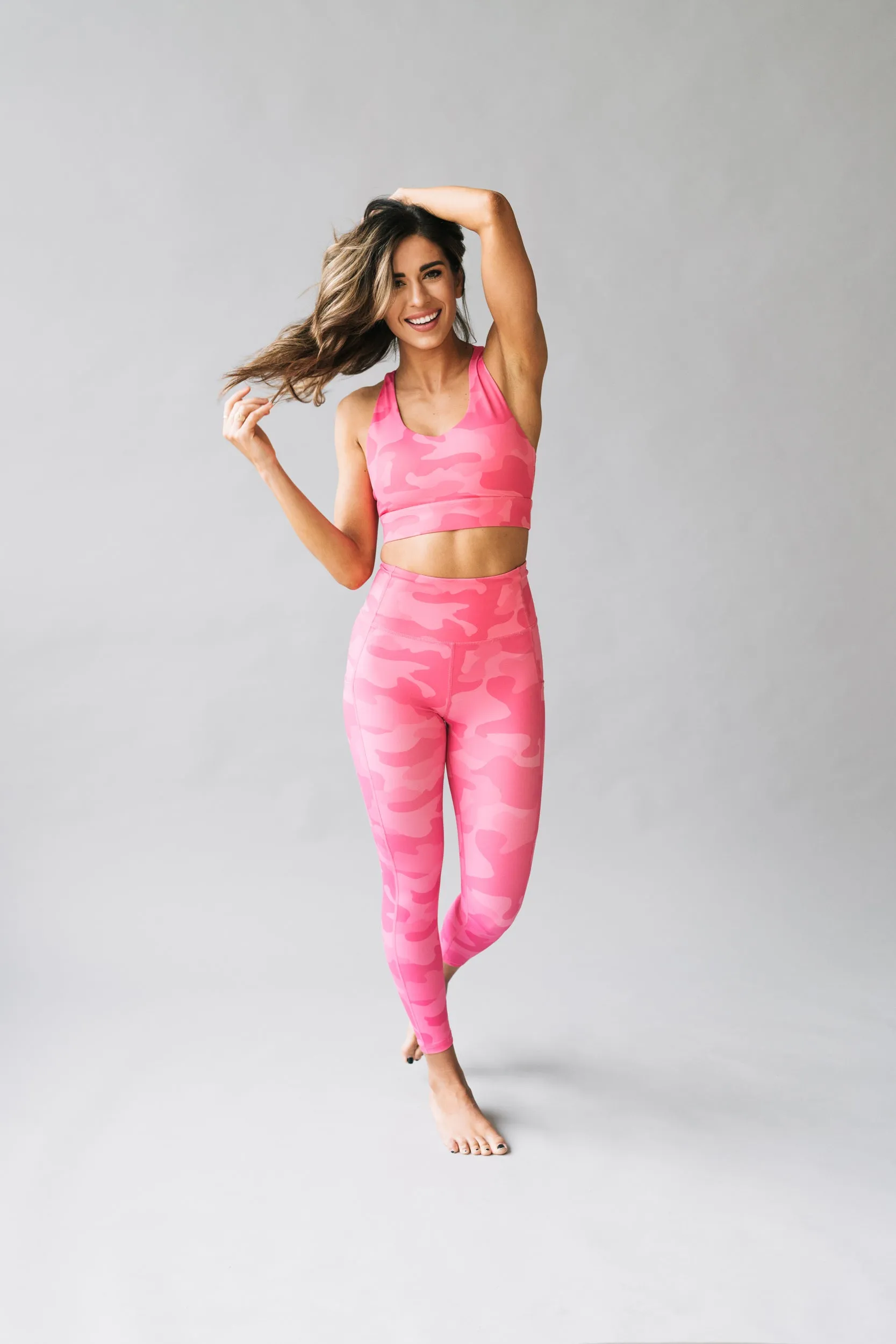 Inspire Leggings - Pink Camo | MT SPORT sold by Maven Thread product image thumbnail 4