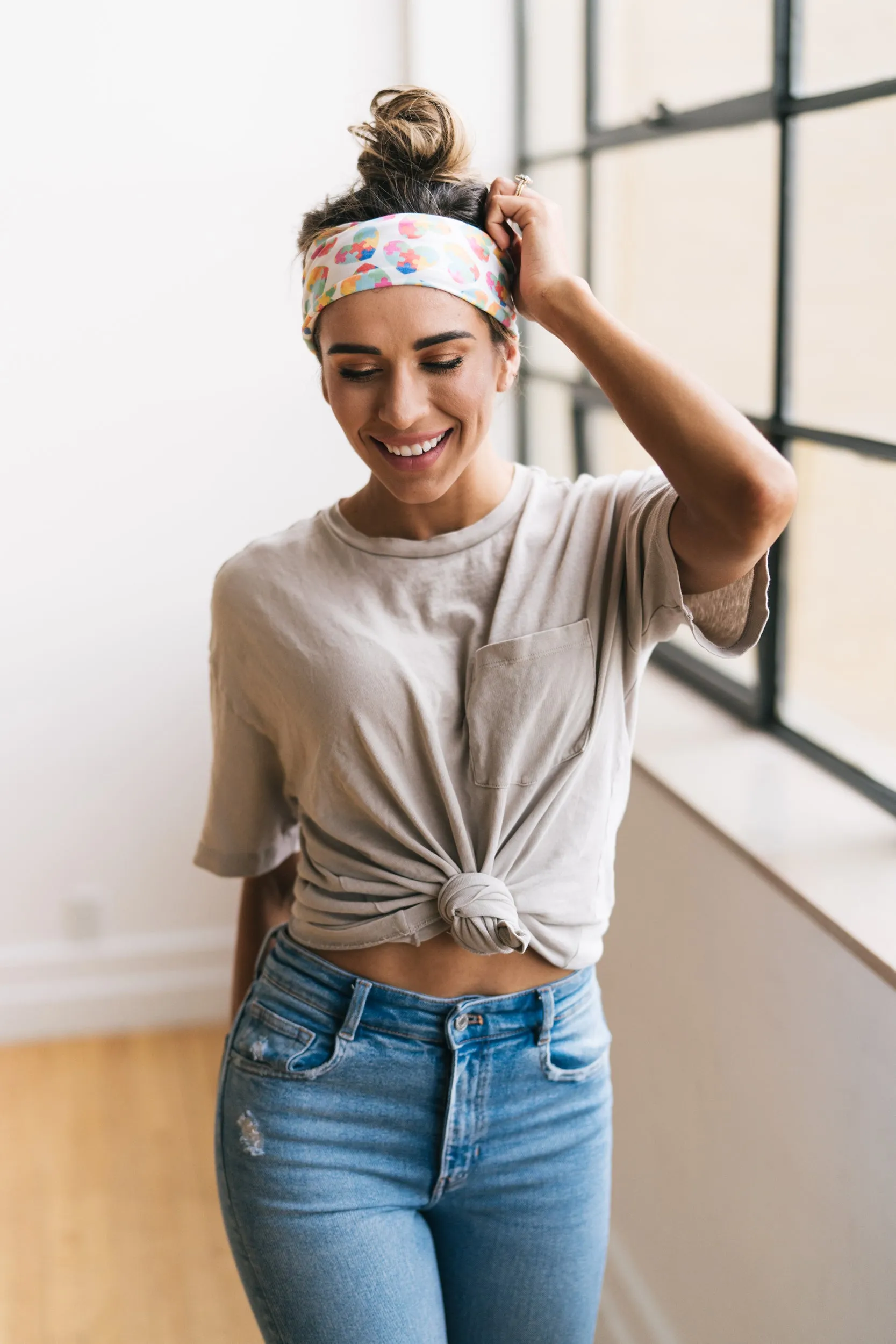 AUTISM AWARENESS - 4'' Headband sold by Maven Thread product image thumbnail 2