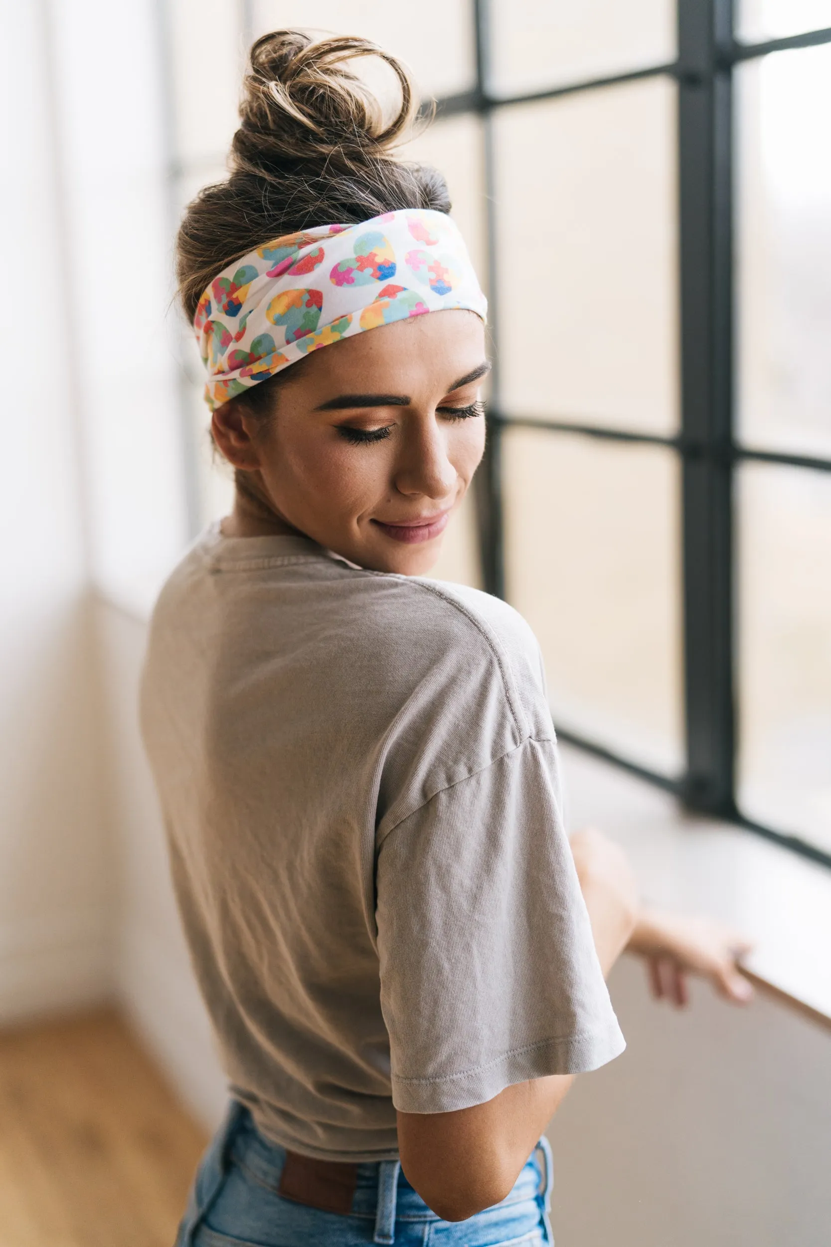 AUTISM AWARENESS - 4'' Headband sold by Maven Thread product image thumbnail 4