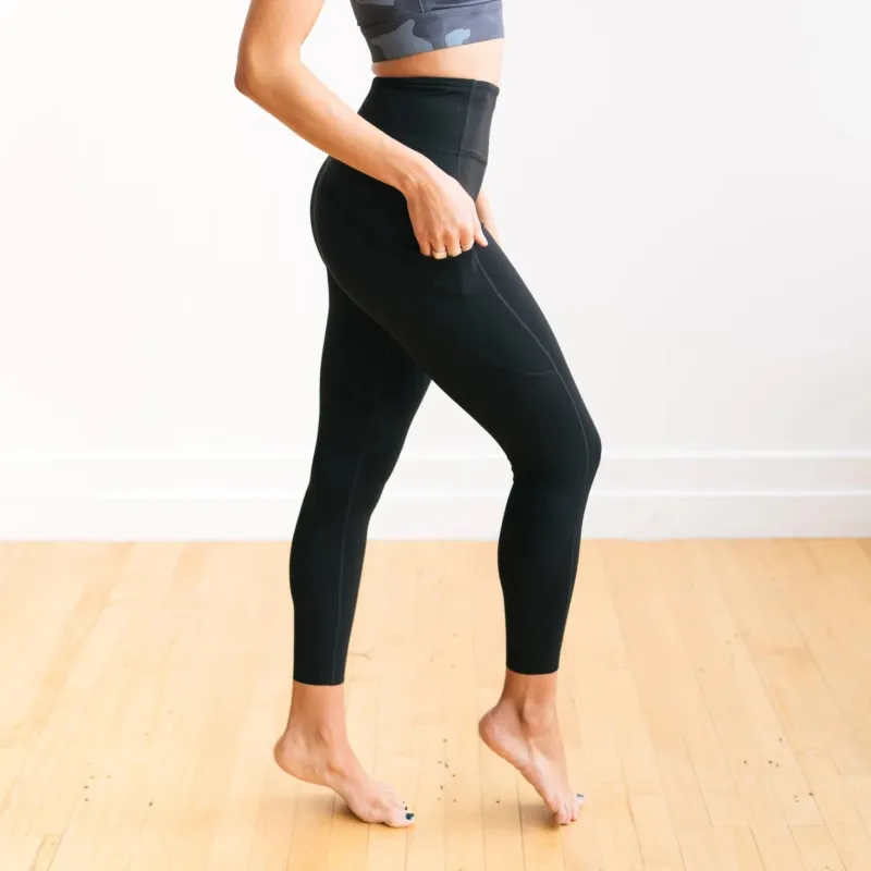 Focus Leggings - Black | MT LUXE sold by Maven Thread
