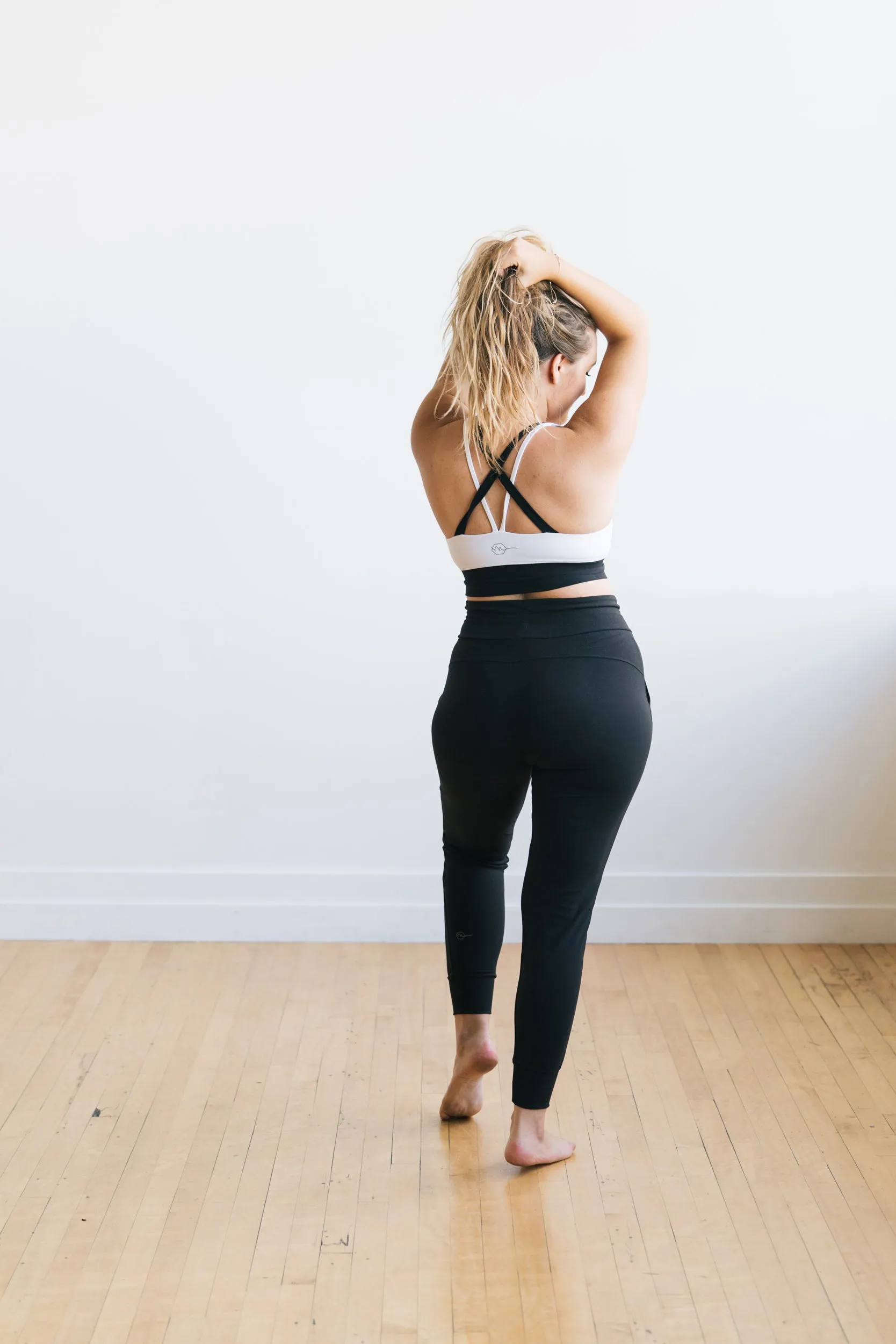 Warmup Joggers - Black | MT LUXE sold by Maven Thread product image thumbnail 2