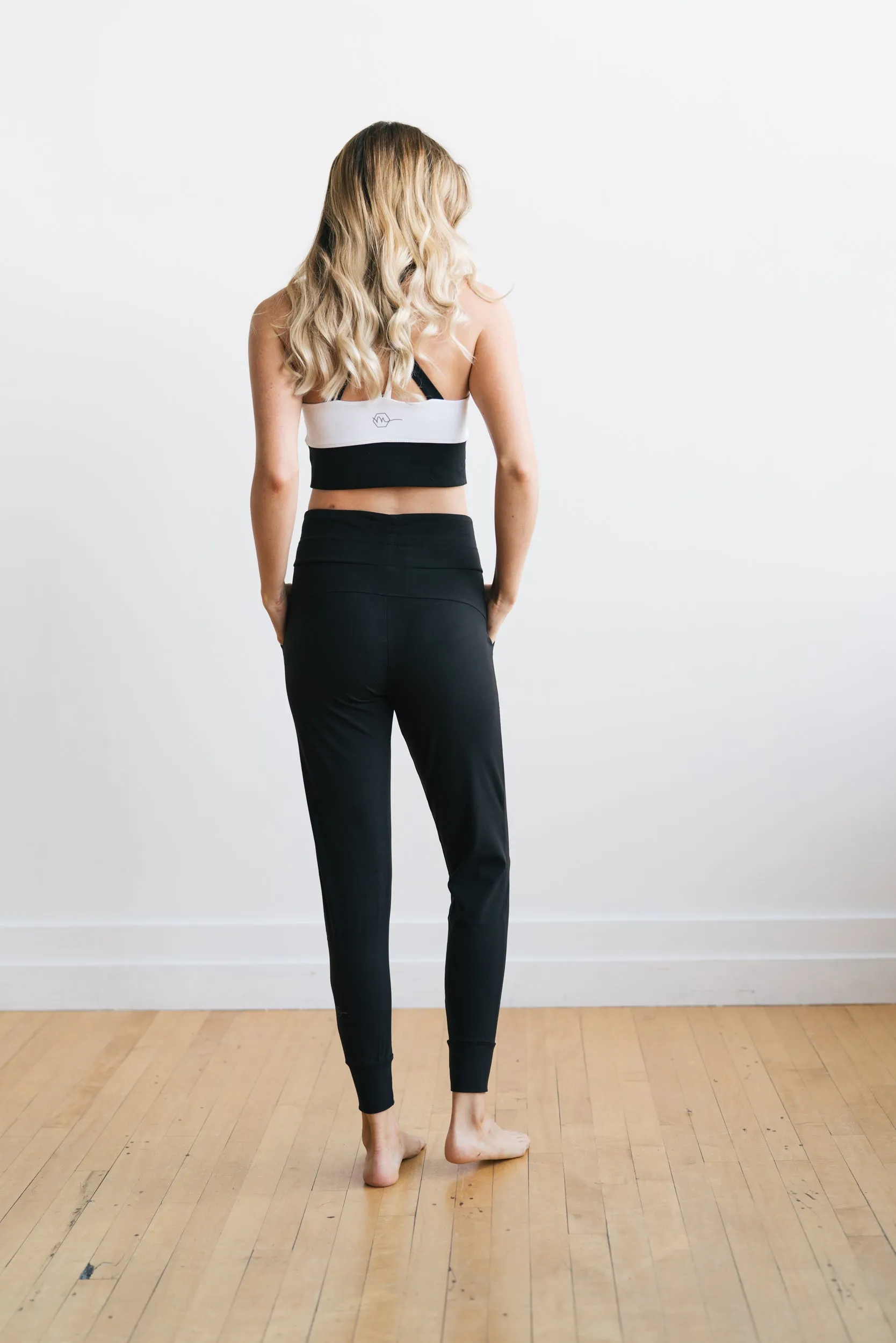 Warmup Joggers - Black | MT LUXE sold by Maven Thread product image thumbnail 4