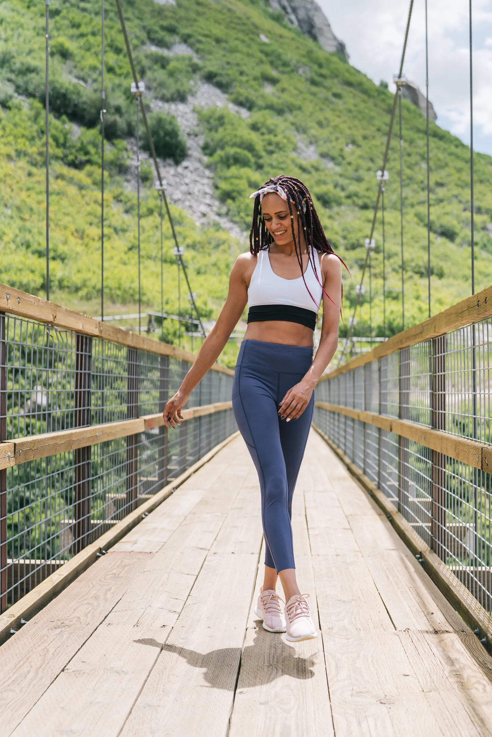 Focus Leggings - Storm Blue | MT LUXE sold by Maven Thread product image thumbnail 5