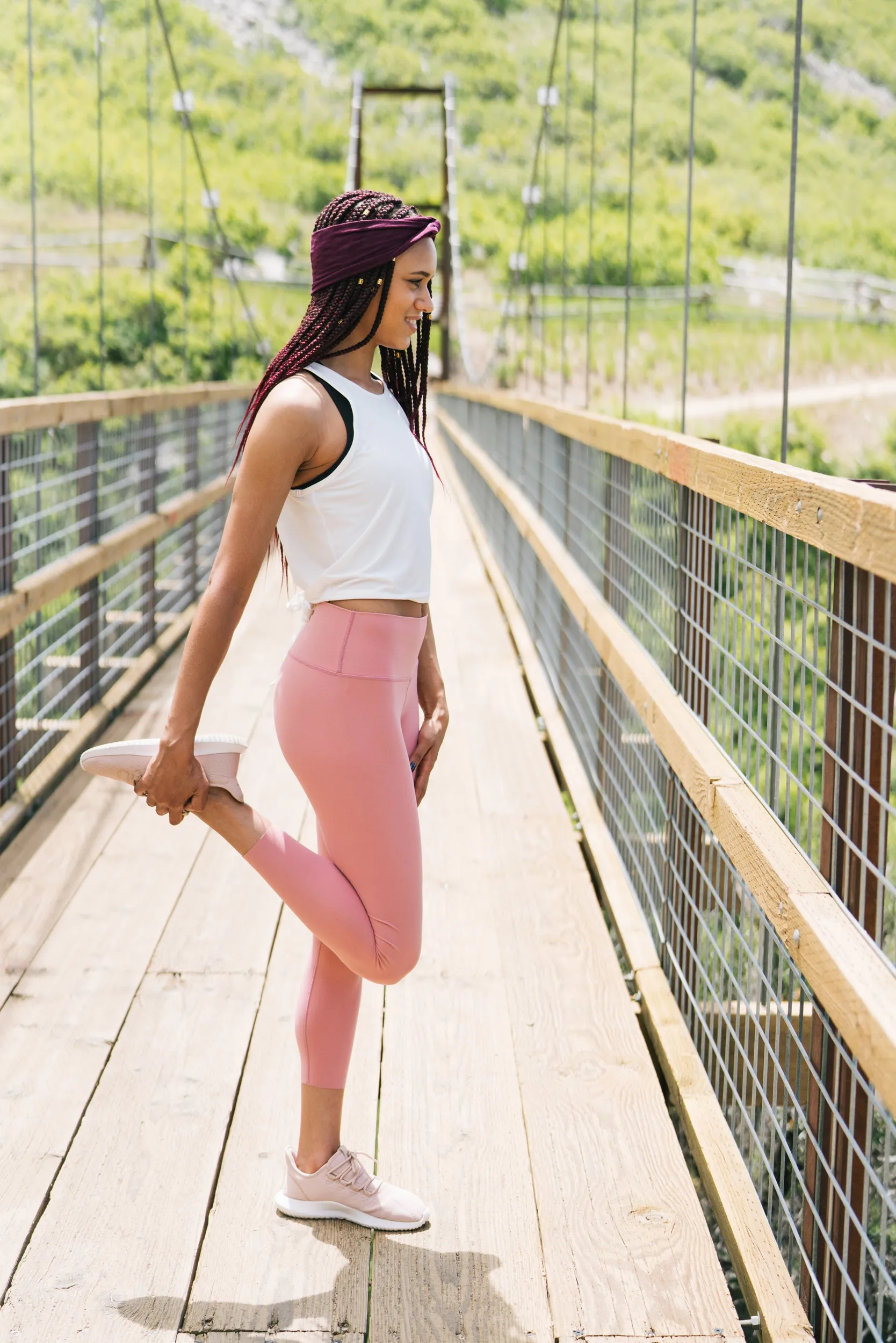Meditate Leggings - Blush | MT LUXE sold by Maven Thread product image thumbnail 3