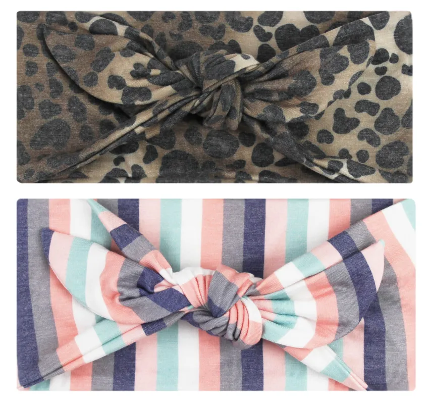CHEETAH - 4'' Bow Headband sold by Maven Thread