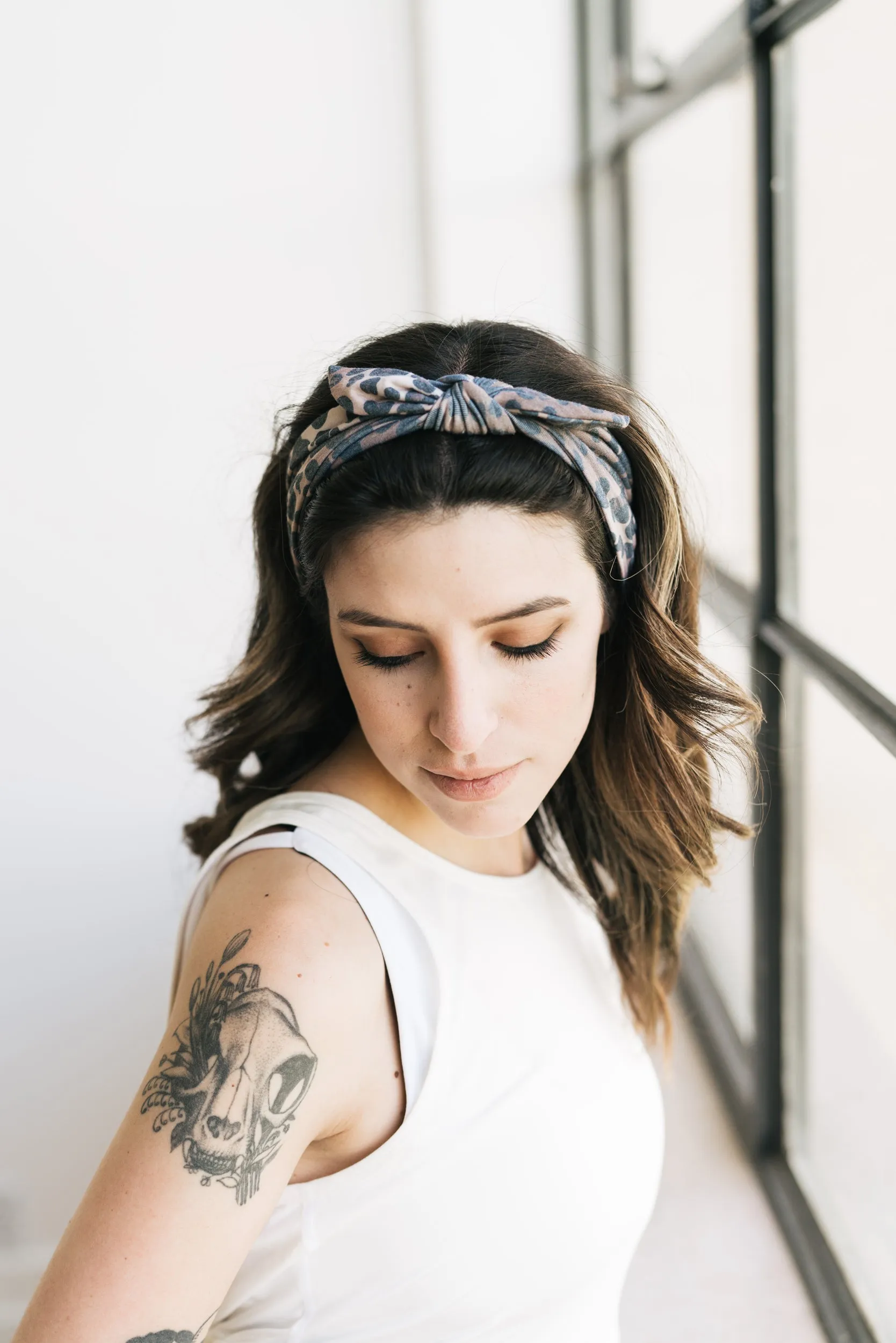 CHEETAH - 4'' Bow Headband sold by Maven Thread product image thumbnail 5