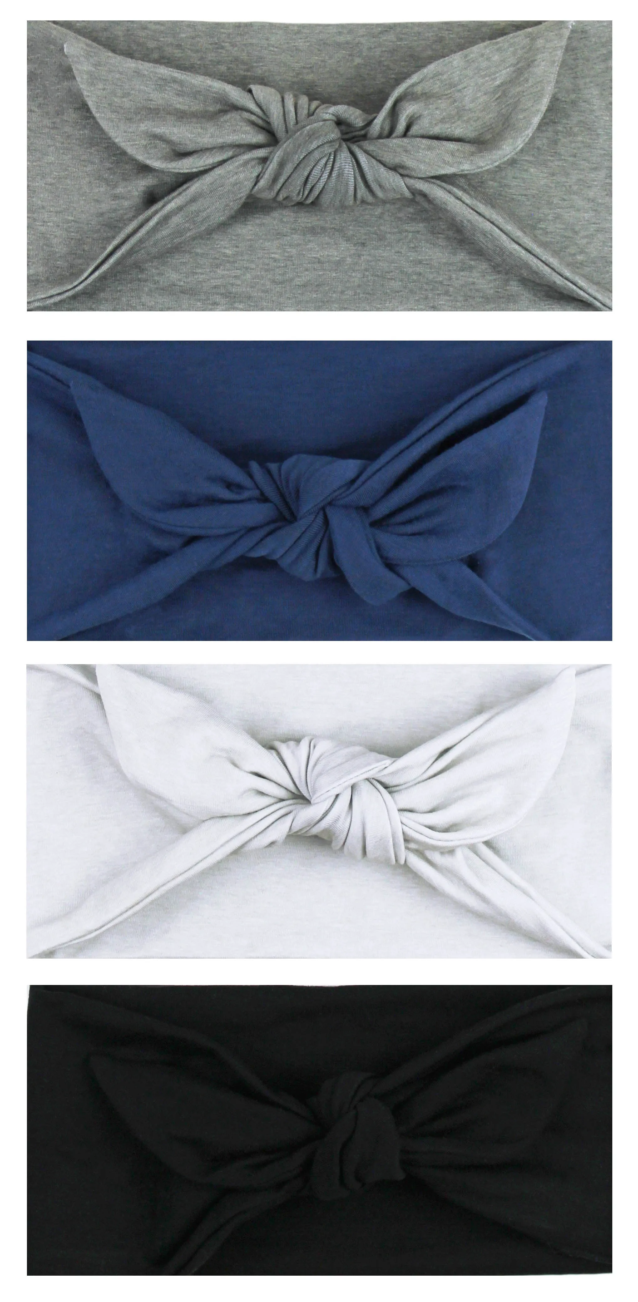 BASICS - 4'' Bow Headband sold by Maven Thread