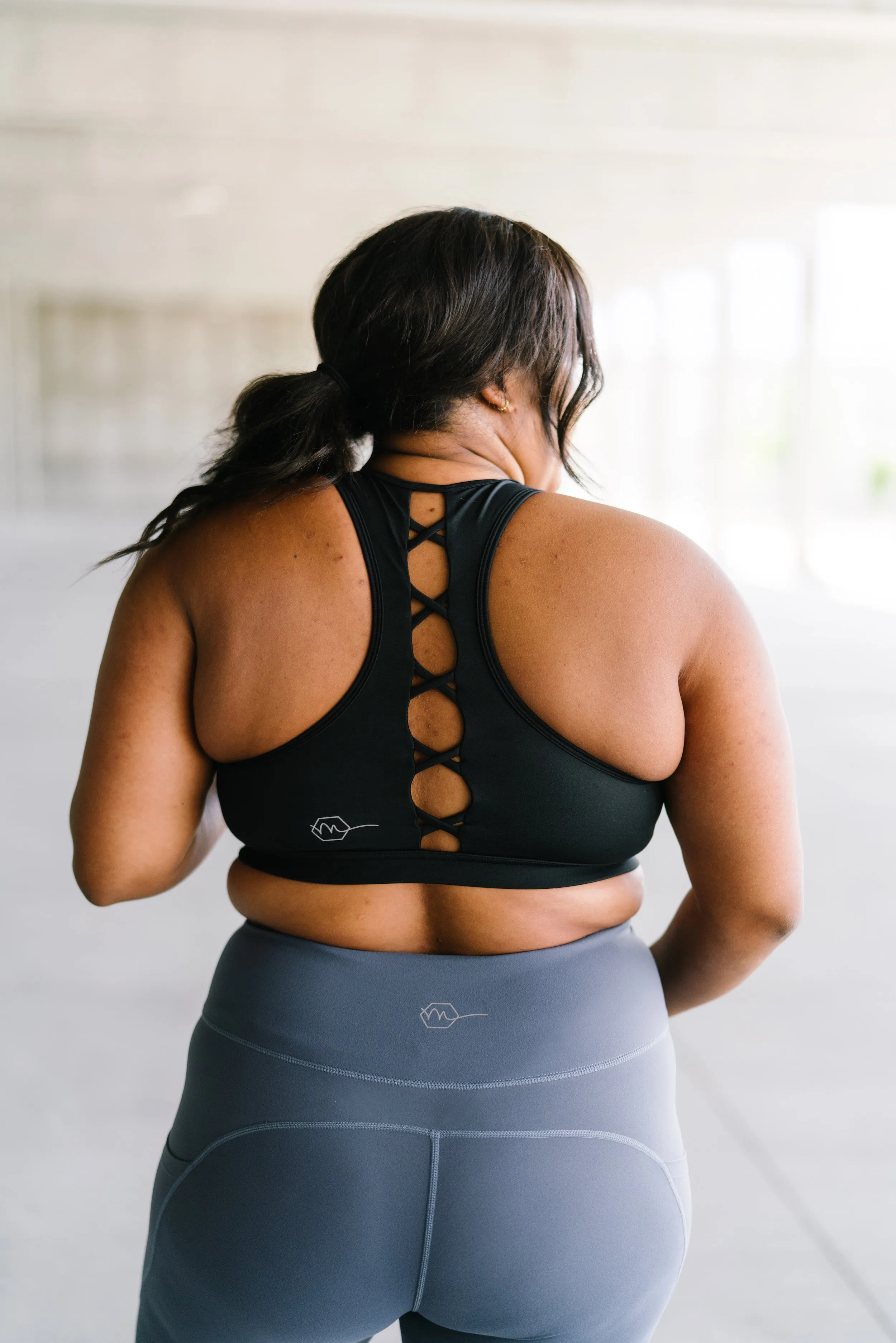 Courage Sports Bra - Black | MT SPORT sold by Maven Thread product image thumbnail 3