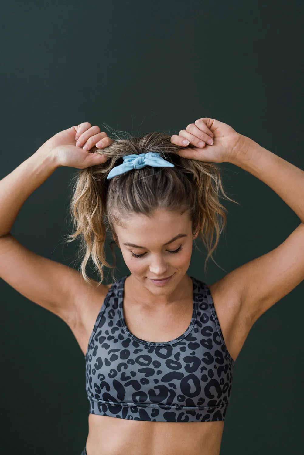 Courage Sports Bra - Gray Leopard | MT SPORT sold by Maven Thread product image thumbnail 5