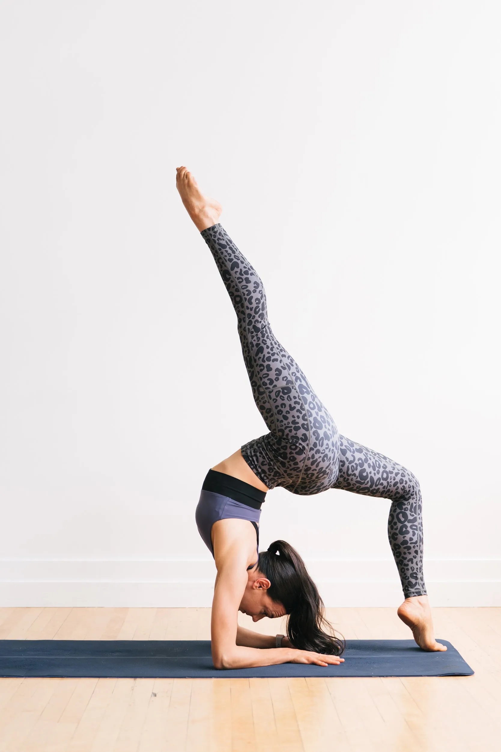 Inspire Leggings - Gray Leopard | MT SPORT sold by Maven Thread product image thumbnail 2