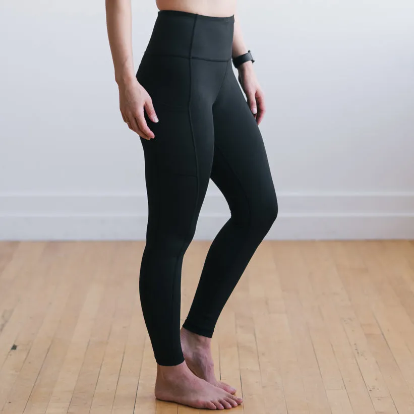Inspire Leggings - Black | MT SPORT sold by Maven Thread