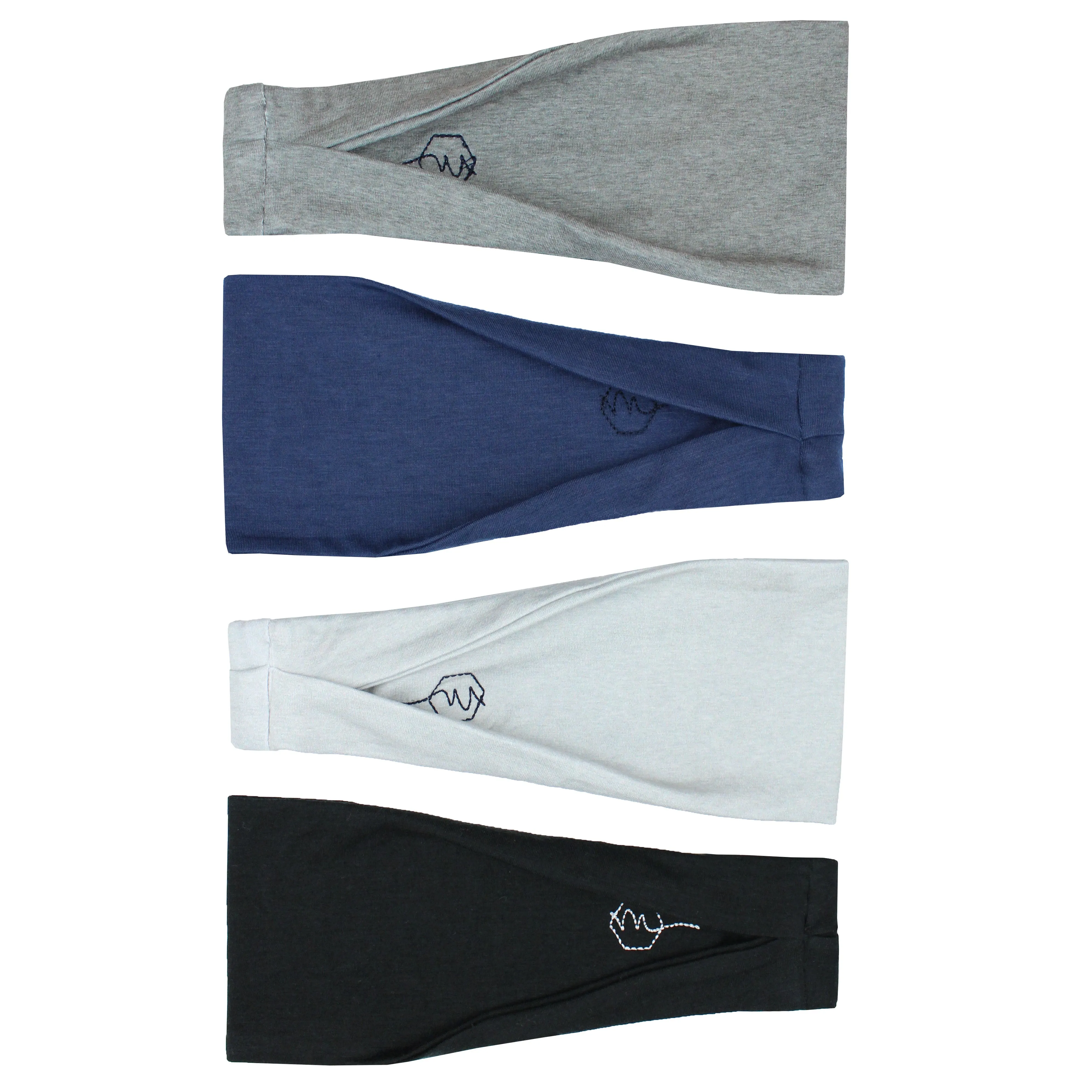 BASICS - 4'' Headband 4-pack sold by Maven Thread