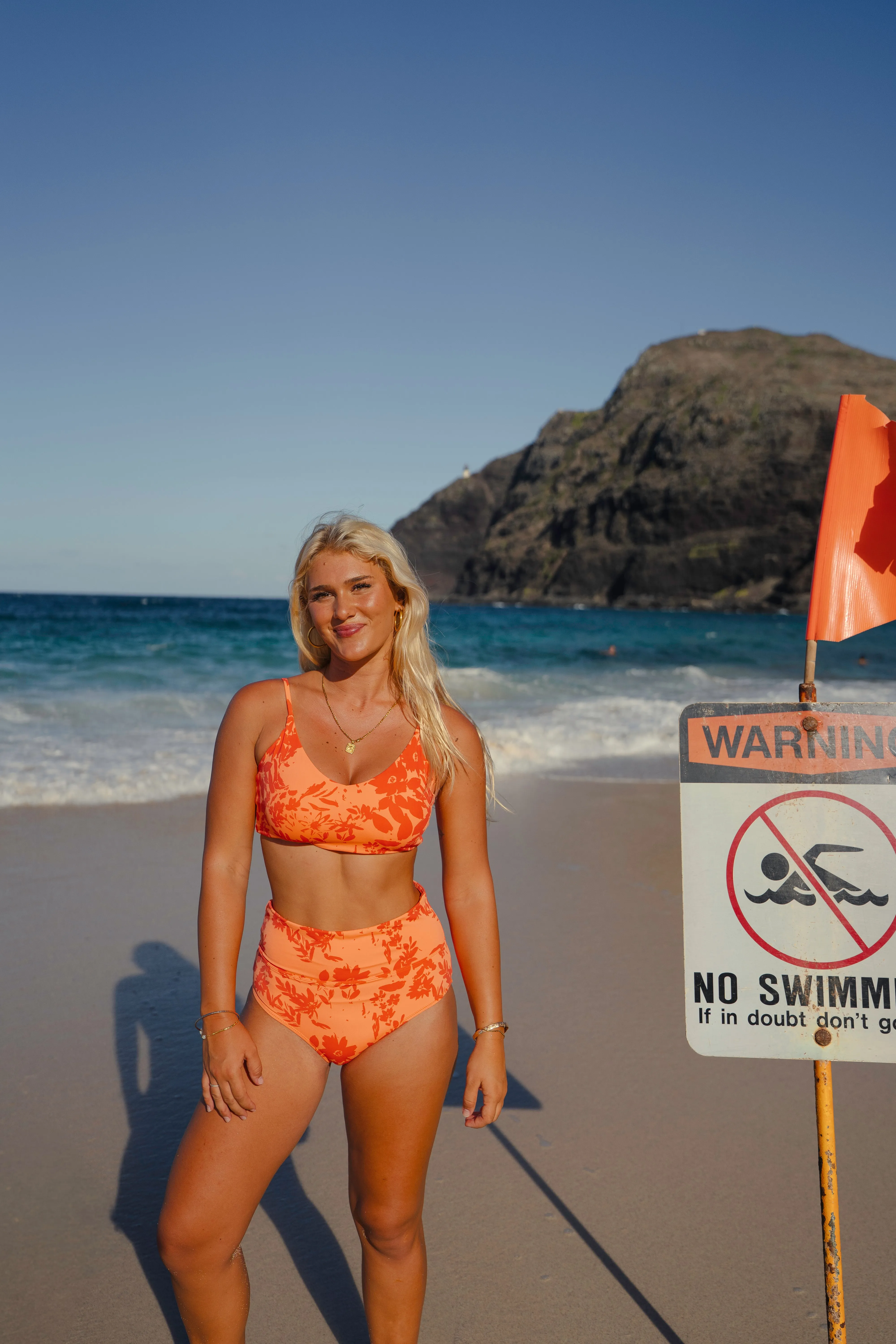 Sunkissed Bikini Top - Citrus Bloom sold by Maven Thread product image thumbnail 3