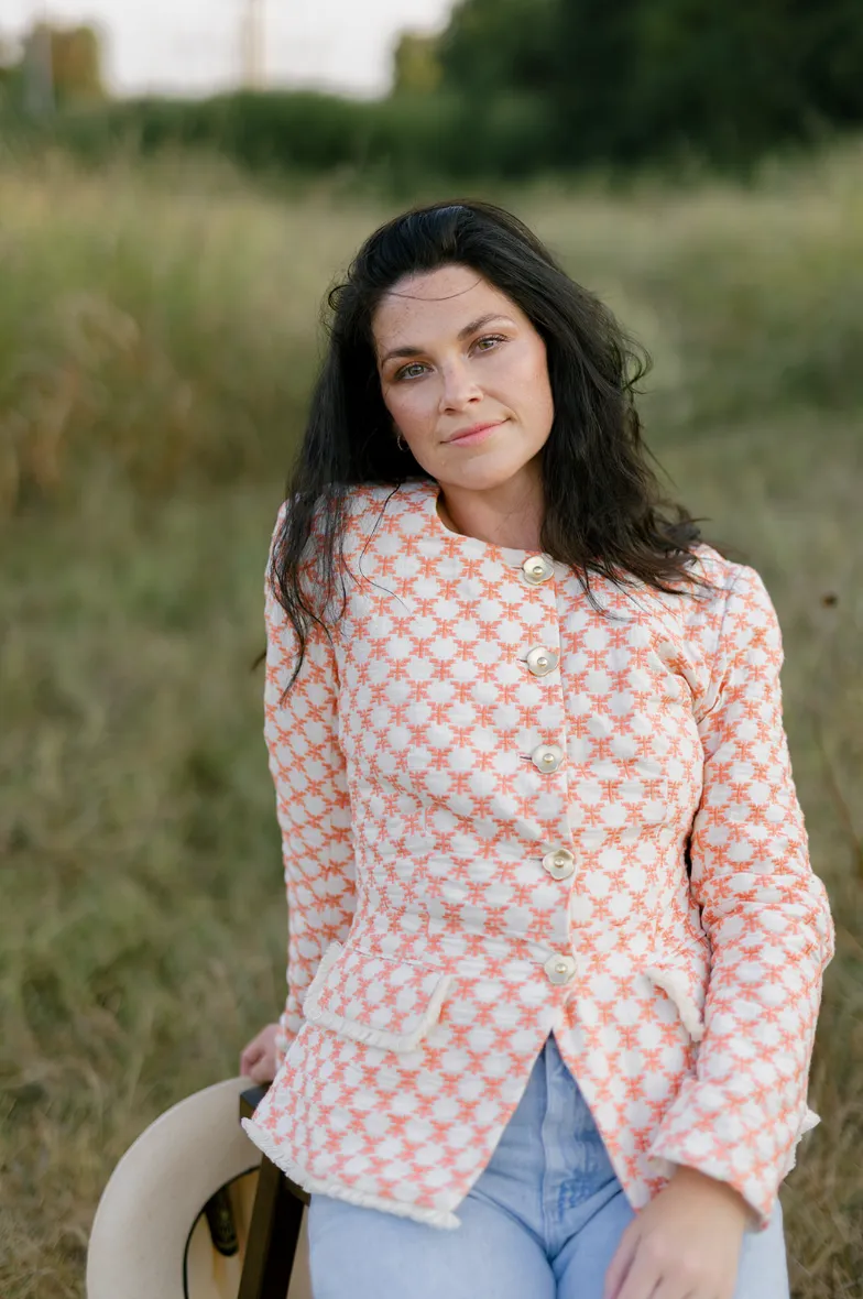 Mother | Women's Embroidered & Quilted Peplum Lady Jacket sold by PWR MWN