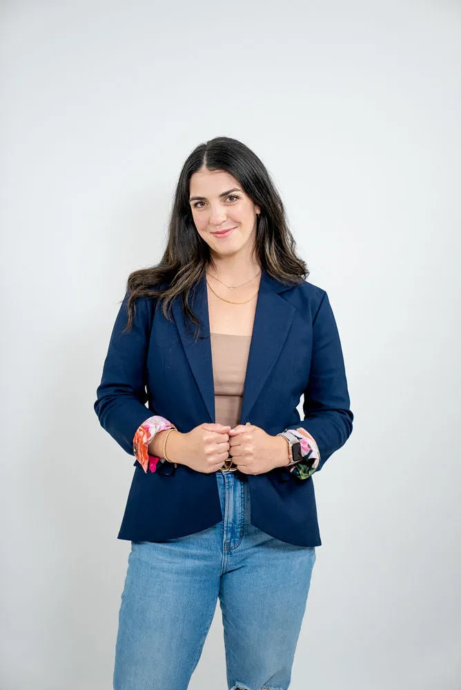 Class(y) Action Lawsuit | Women’s Navy Blue Blazer Suit Jacket sold by PWR MWN product image thumbnail 5