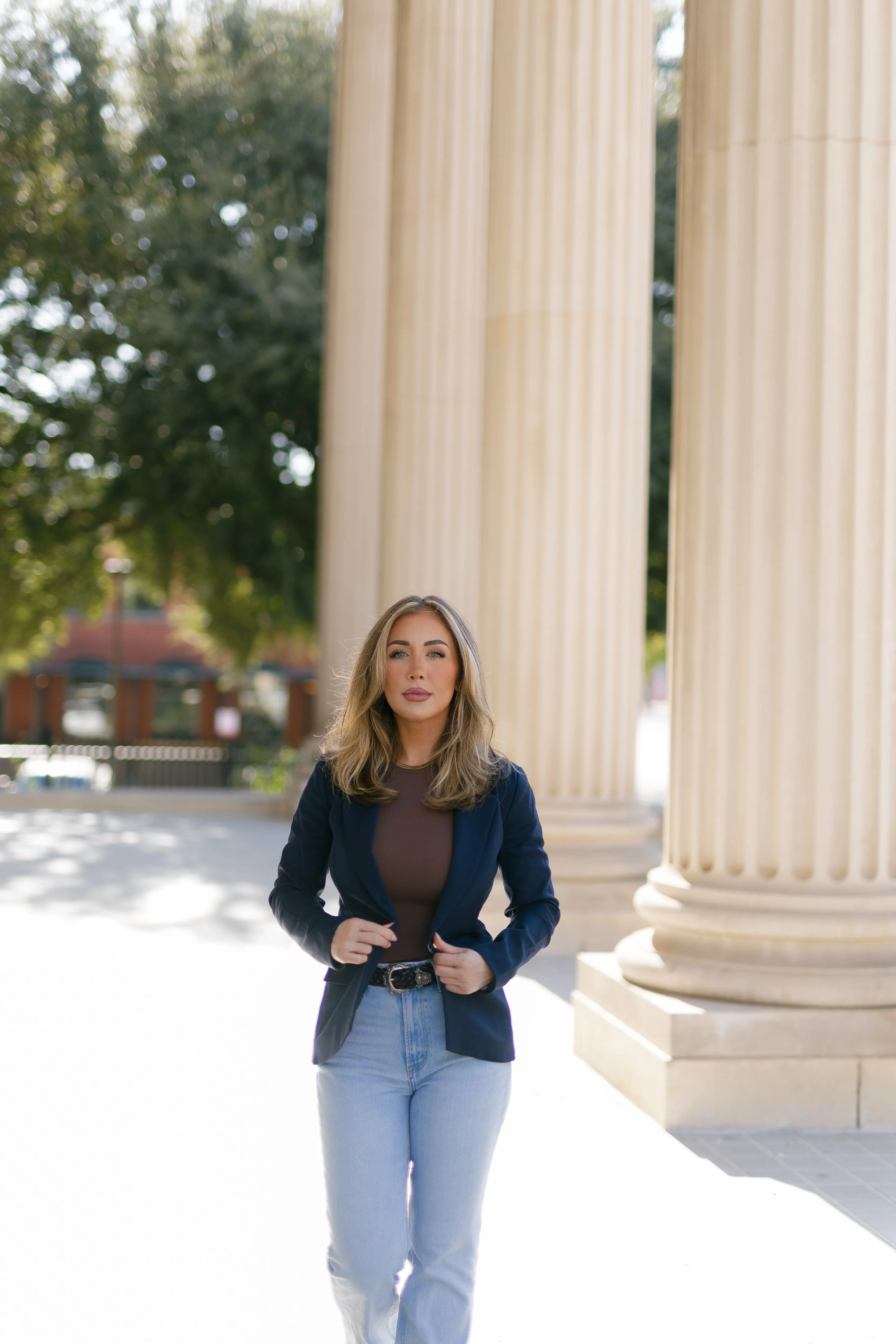Class(y) Action Lawsuit | Women’s Navy Blue Blazer Suit Jacket sold by PWR MWN product image thumbnail 3