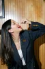 The New York Minute | Women's Pinstripe Blazer Jacket sold by PWR MWN